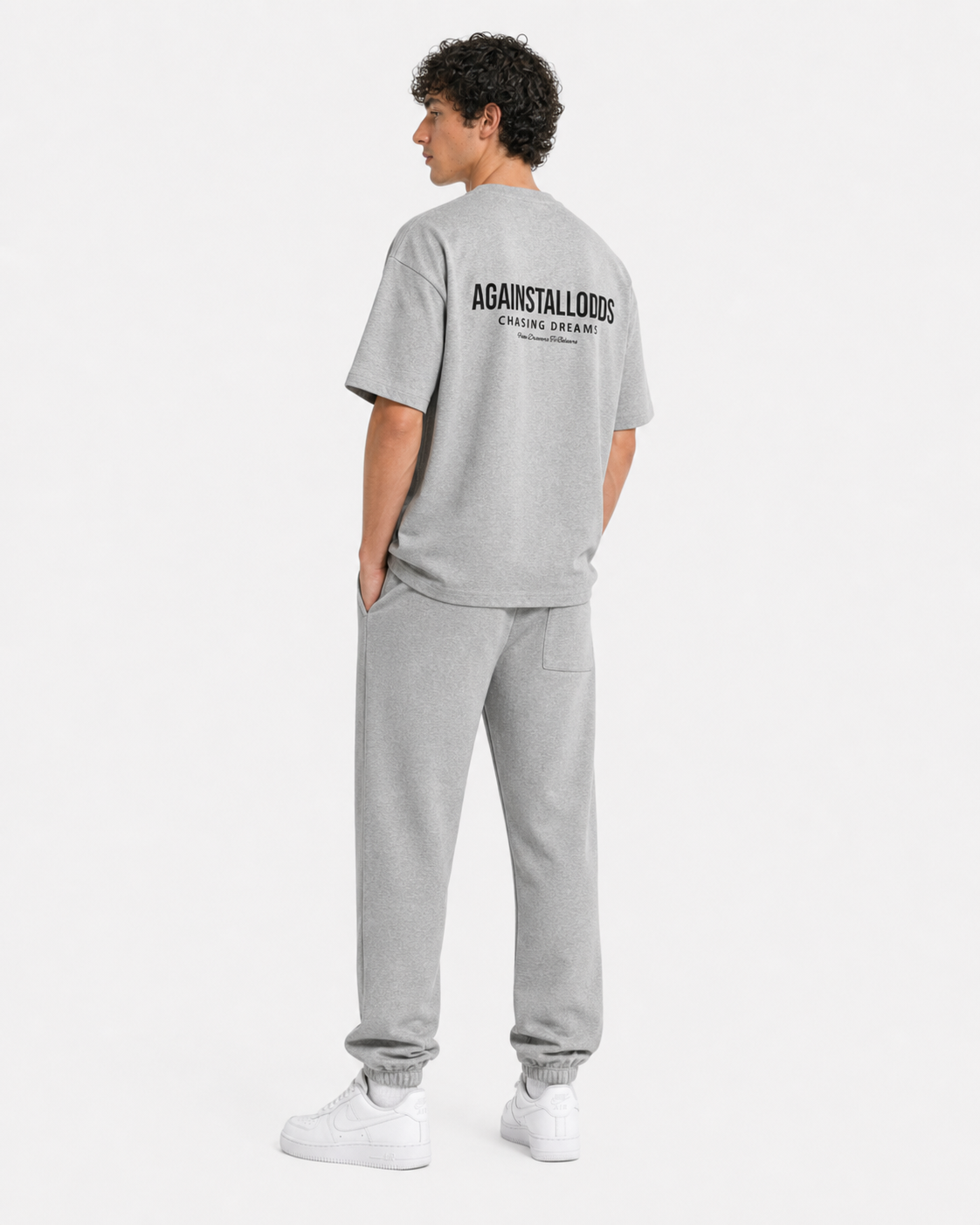 DREAMERS GREY LUXURY TEE
