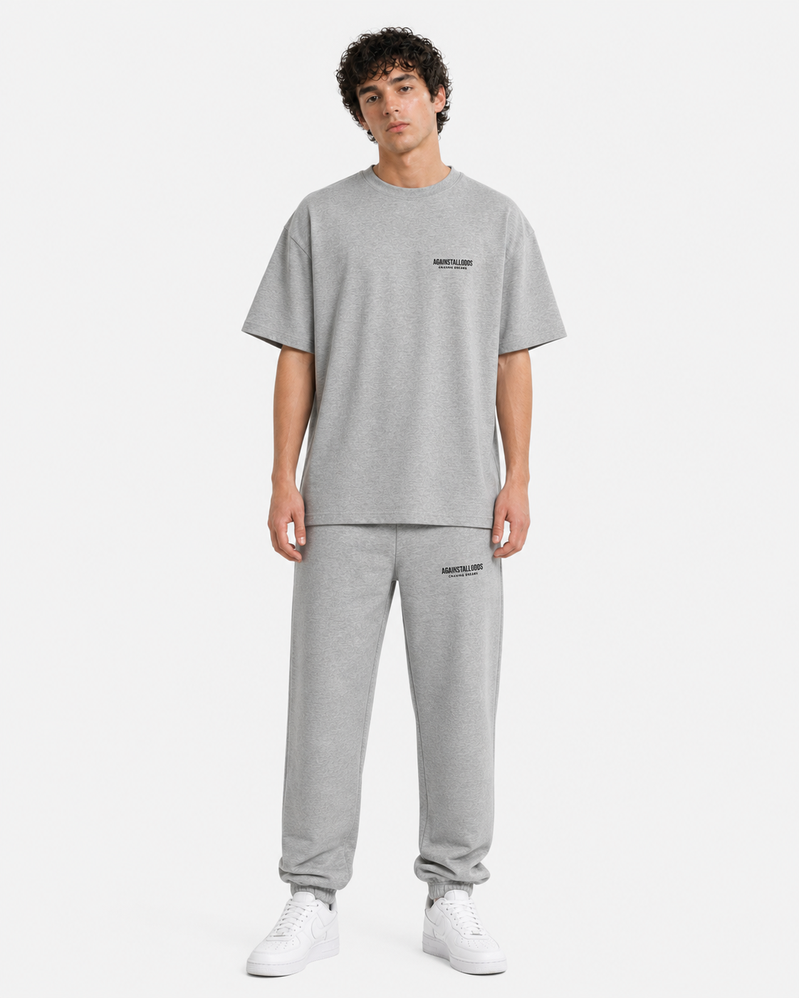DREAMERS GREY LUXURY TEE