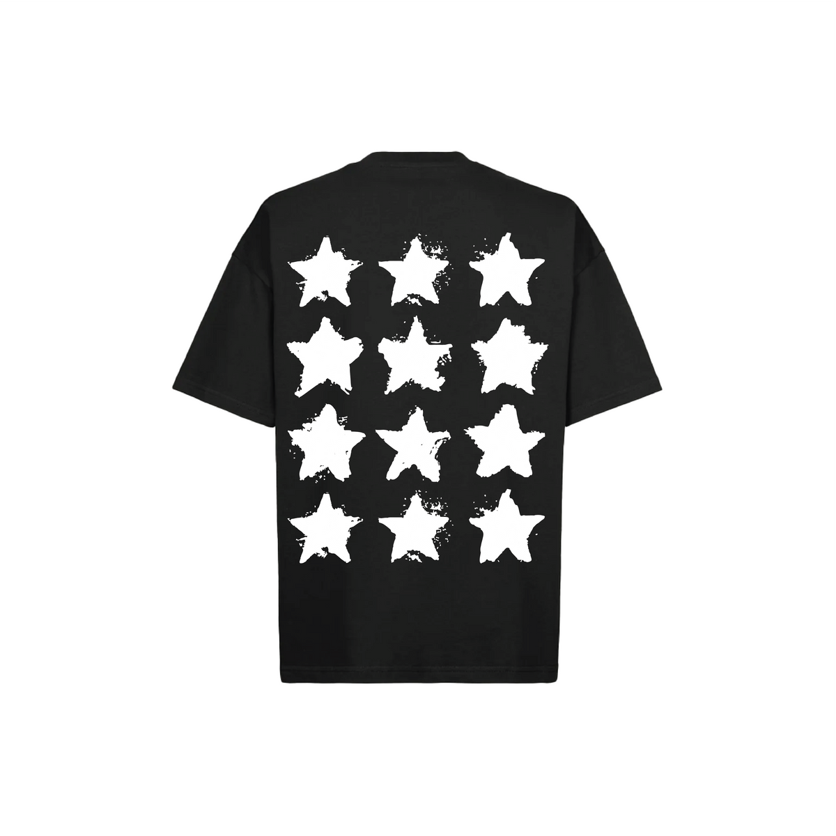 STARS BLACK LUXURY TEE