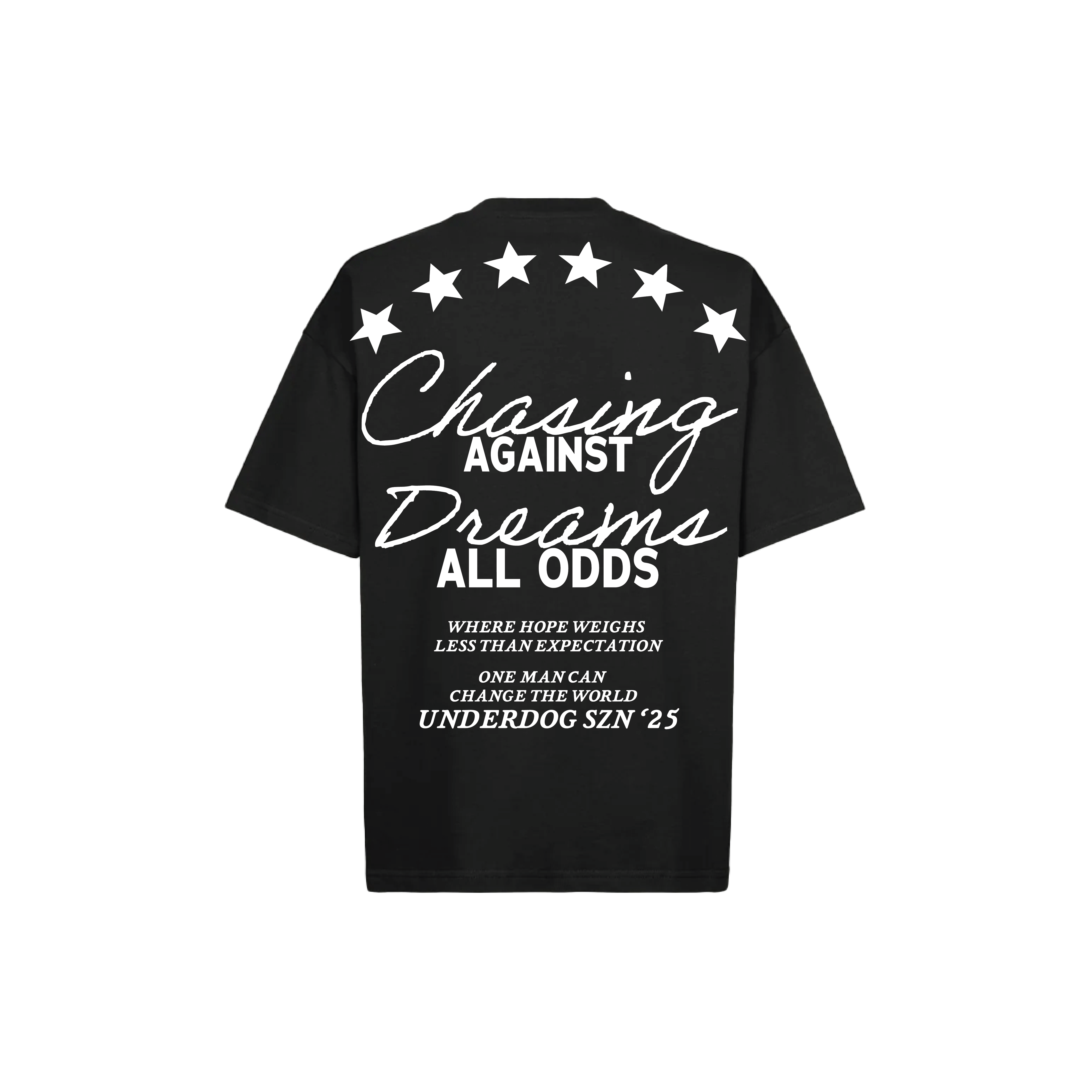 WRITTEN BLACK LUXURY TEE