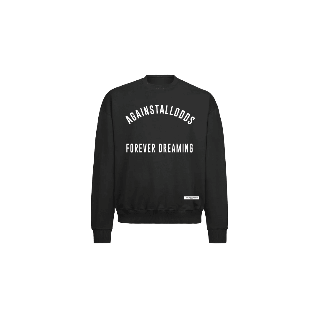 COLLEGE BLACK LUXURY SWEATSHIRT