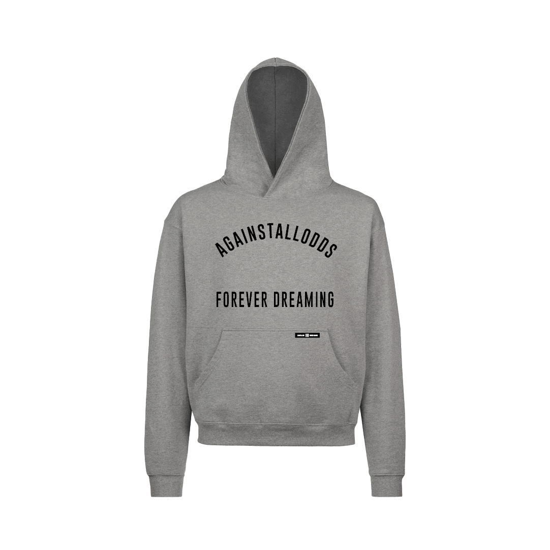 COLEGE GREY LUXURY HOODIE