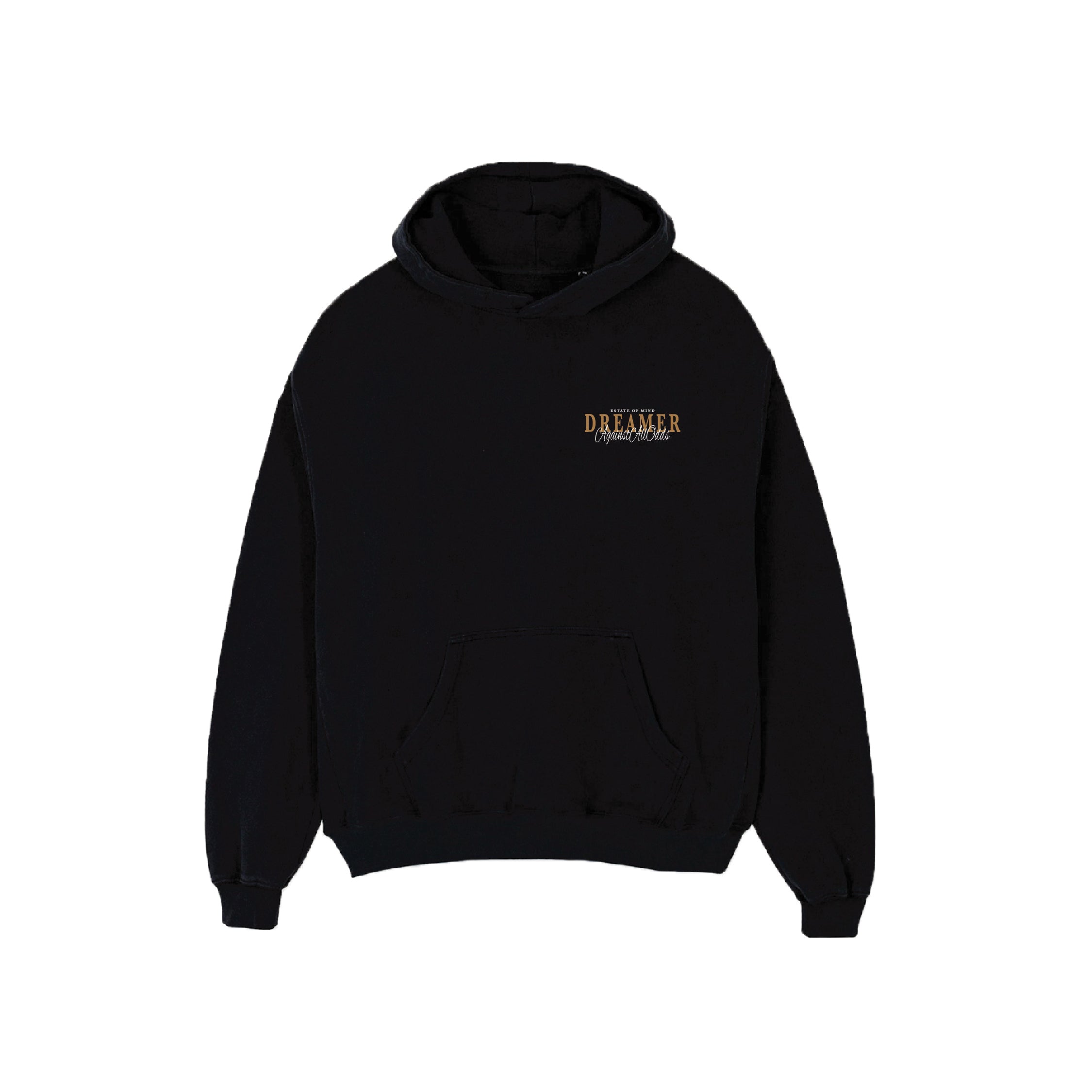 ESTATE OF MIND ULTRA-HEAVYWEIGHT HOODIE - BLACK