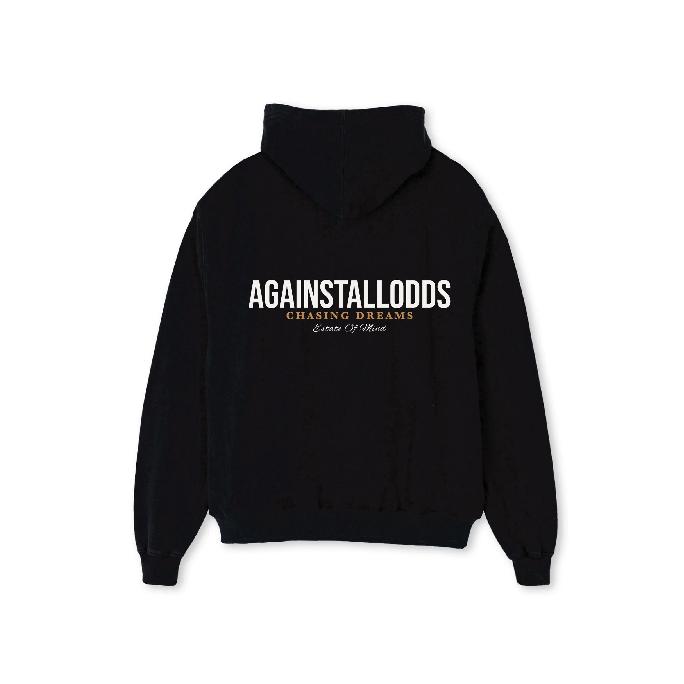 ESTATE OF MIND ULTRA-HEAVYWEIGHT HOODIE - BLACK