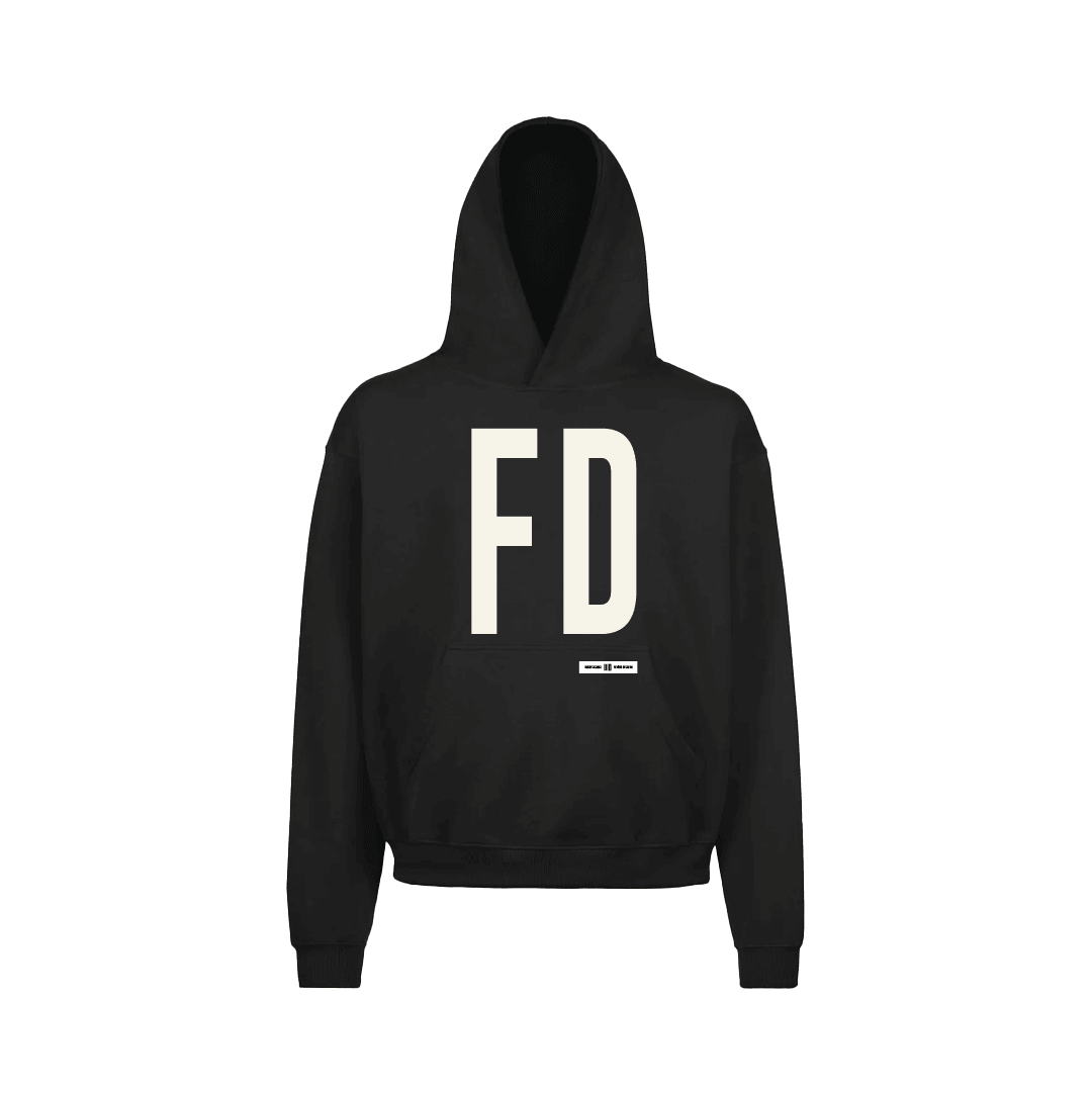 FD BLACK LUXURY HOODIE