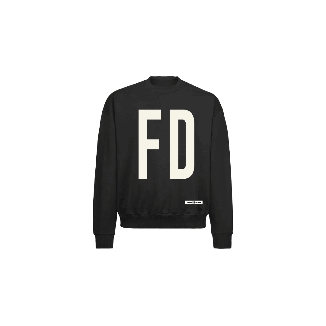 FD BLACK LUXURY SWEATSHIRT