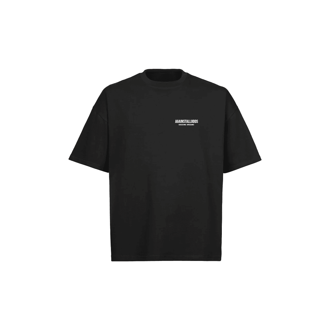 DREAMERS BLACK LUXURY BOXY TEE