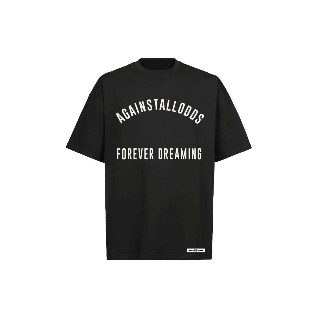 COLLEGE BLACK LUXURY TEE