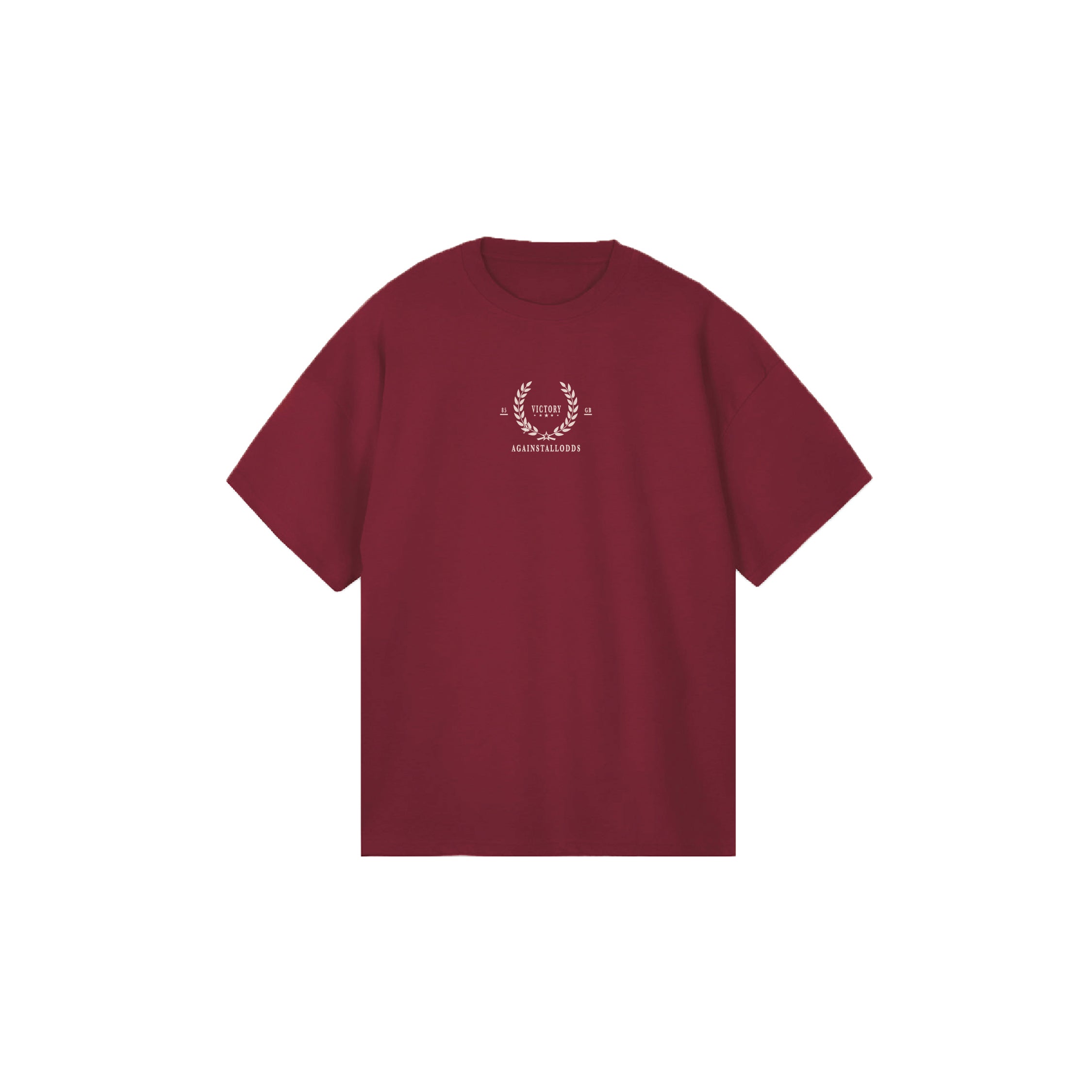ESTATE OF MIND ULTRA LUXURY TEE - BURGUNDY