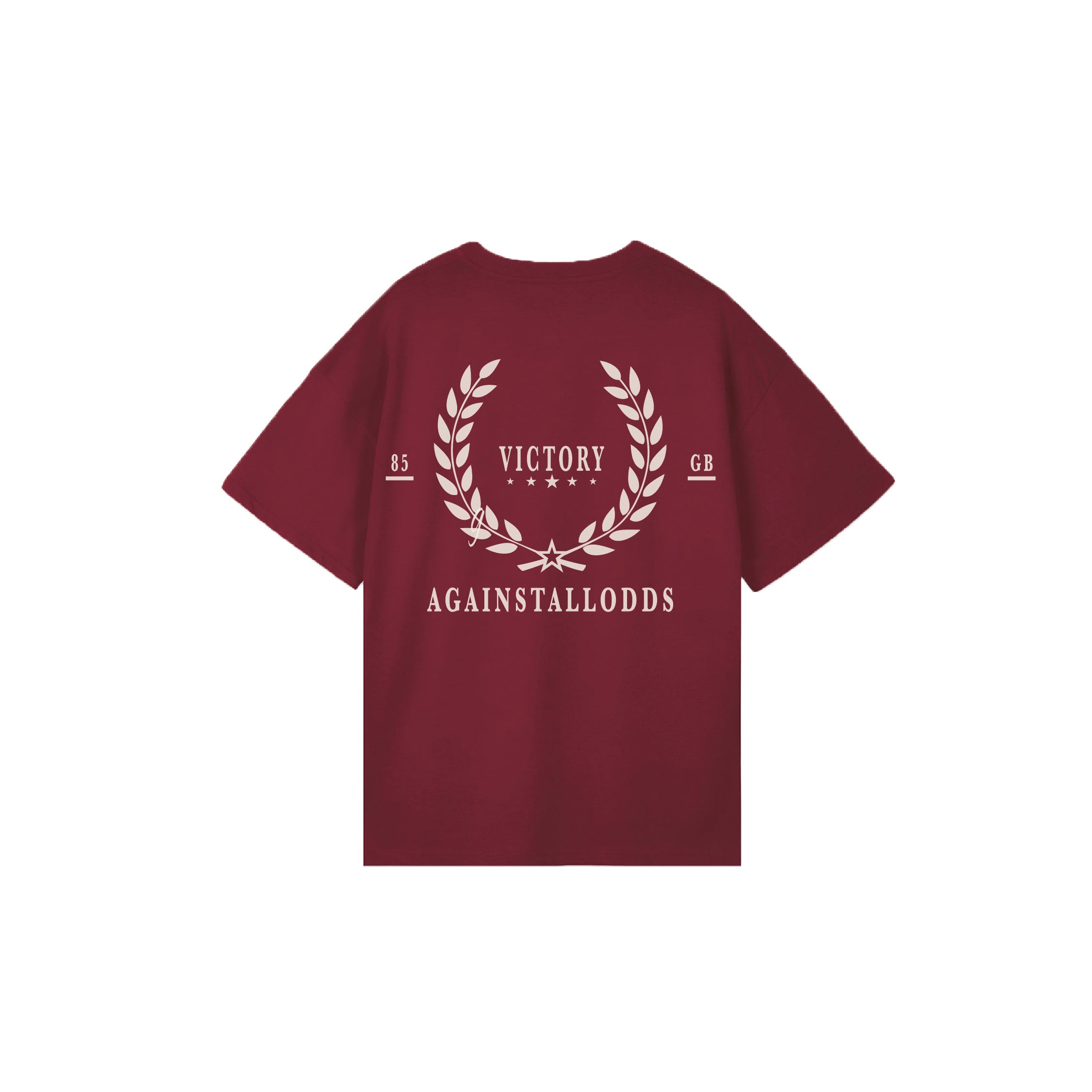 ESTATE OF MIND ULTRA LUXURY TEE - BURGUNDY