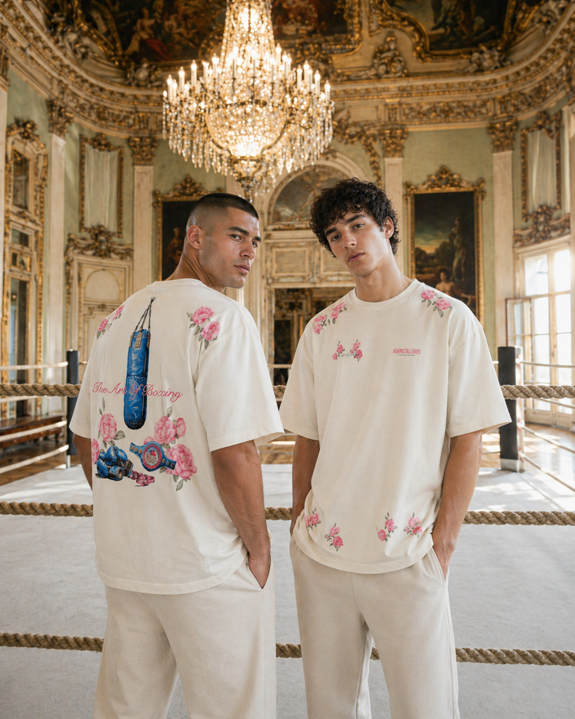 ART OF BOXING IVORY LUXURY TEE
