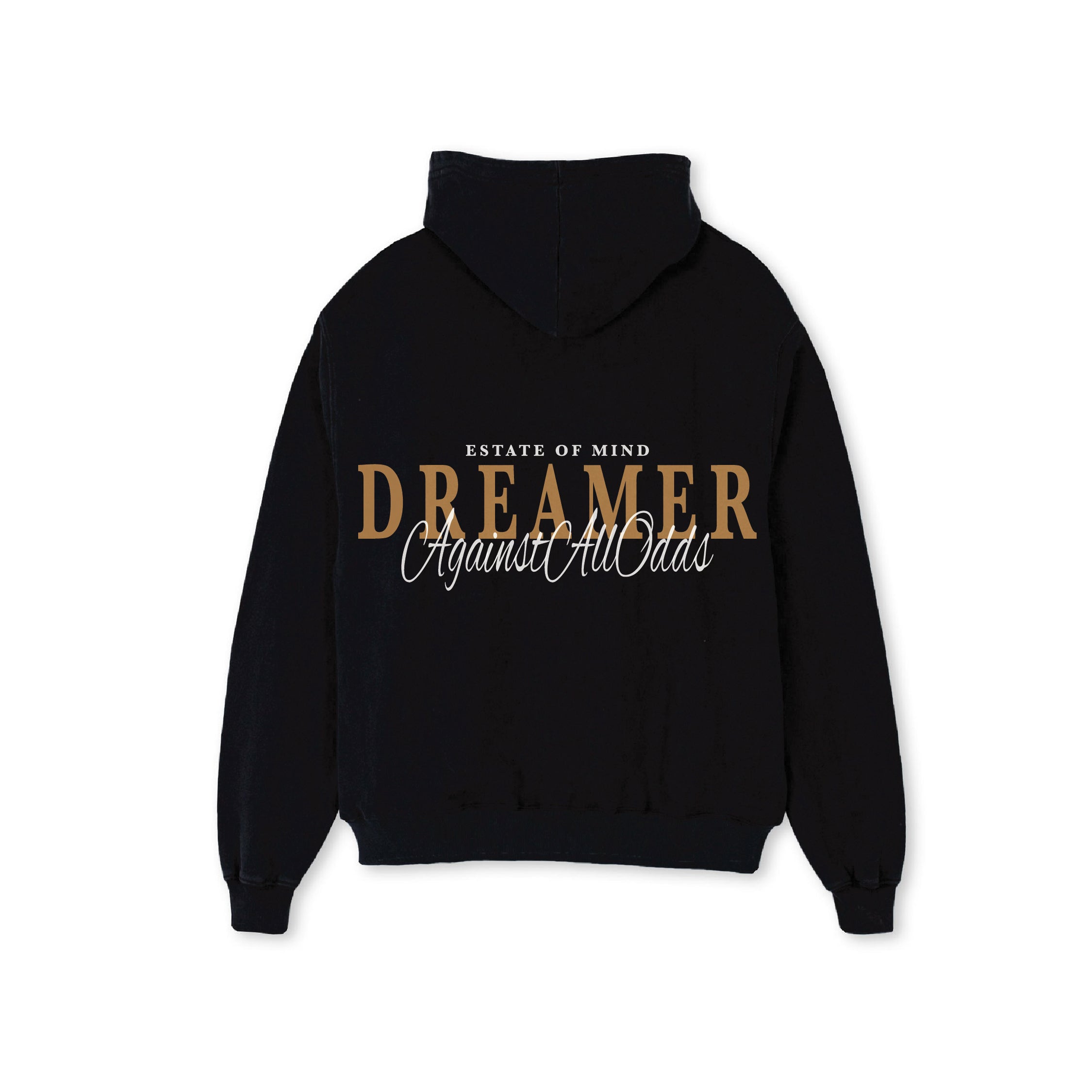 ESTATE OF MIND ULTRA-HEAVYWEIGHT HOODIE - BLACK