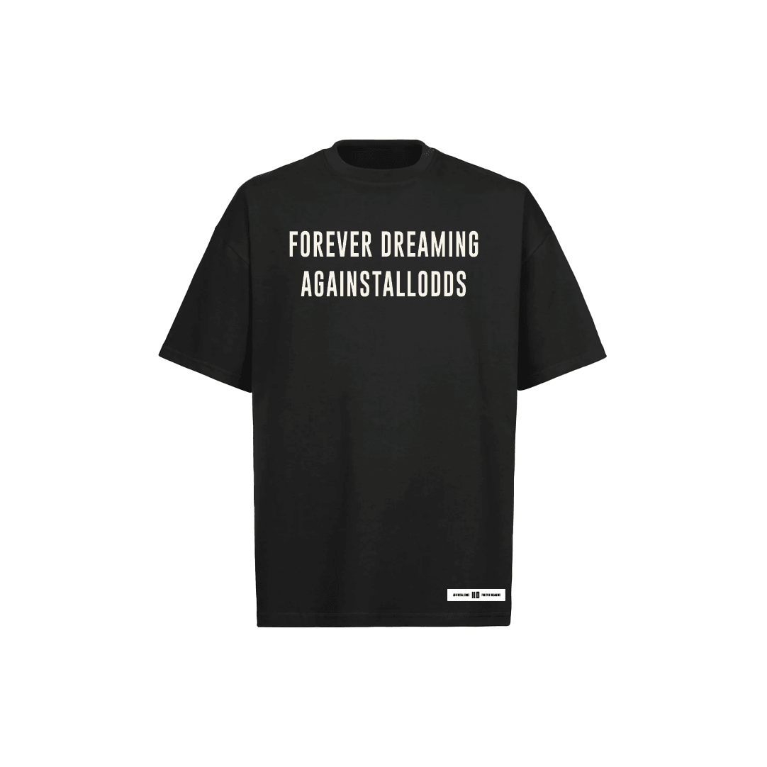 FOREVER DREAMING BLACK LUXURY TEE