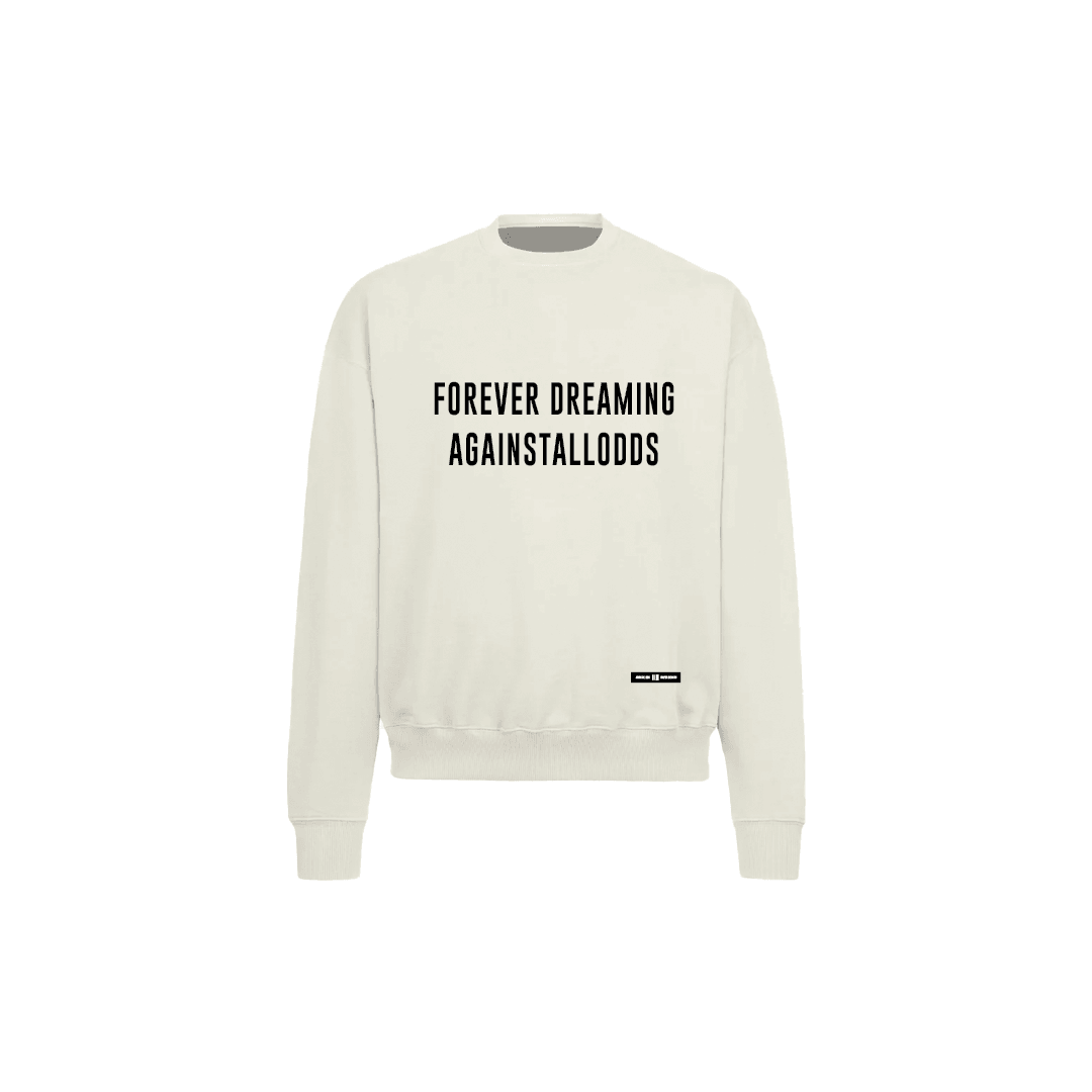 FOREVER DREAMING IVORY LUXURY SWEATSHIRT
