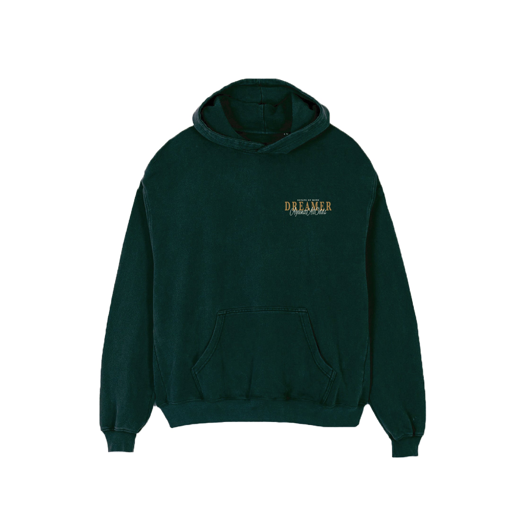 ESTATE OF MIND ULTRA-HEAVYWEIGHT HOODIE - WILD GREEN