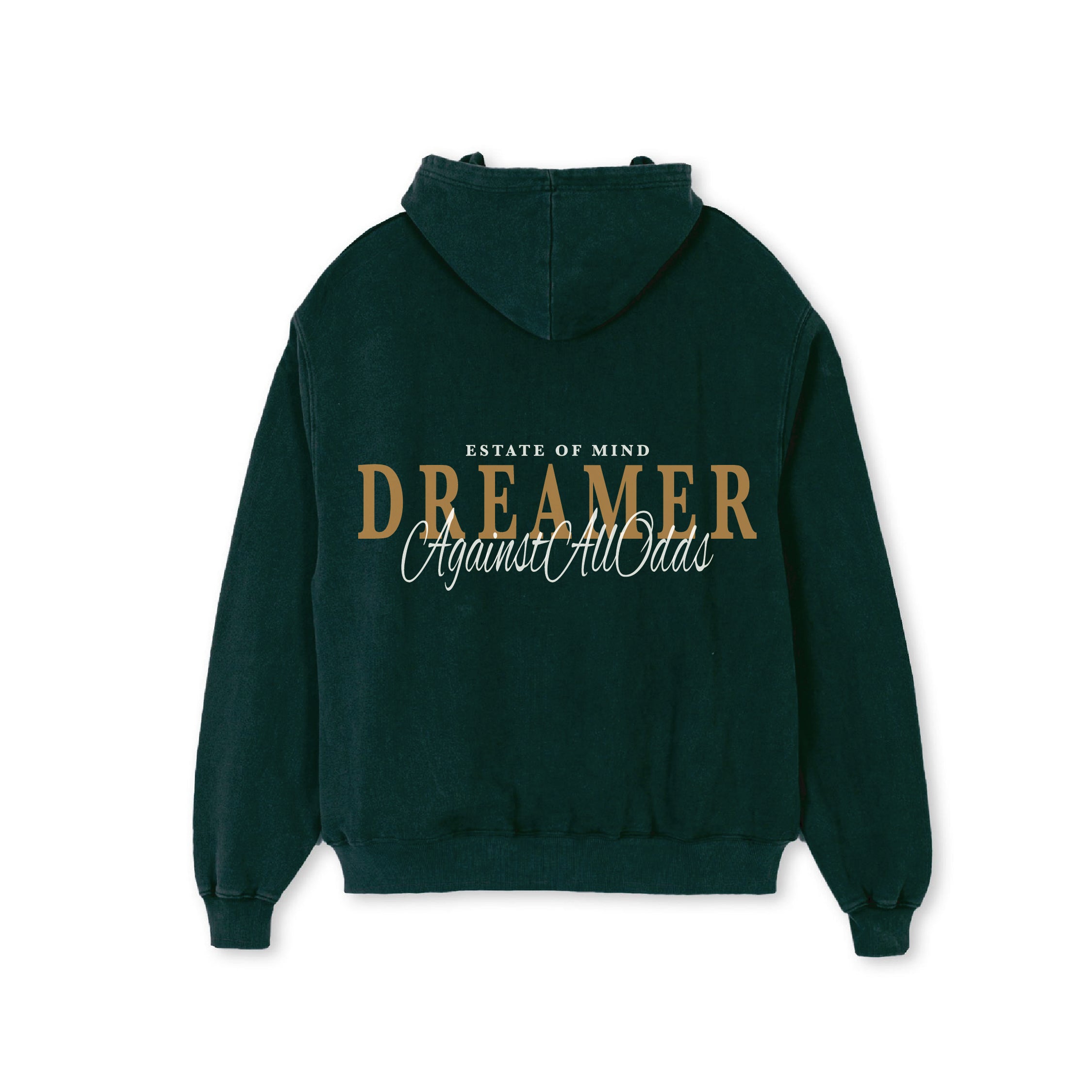 ESTATE OF MIND ULTRA-HEAVYWEIGHT HOODIE - WILD GREEN