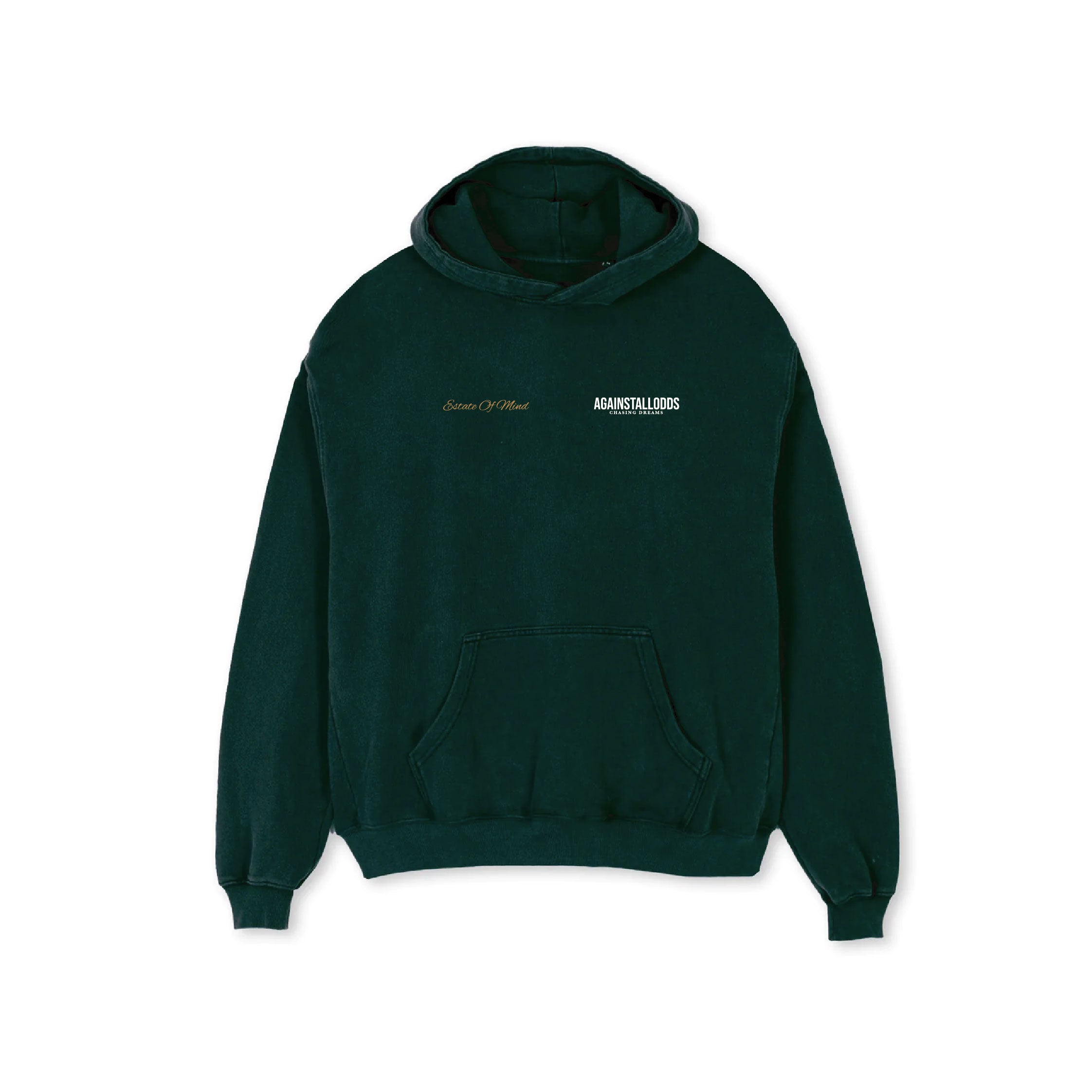 ESTATE OF MIND ULTRA-HEAVYWEIGHT HOODIE - WILD GREEN