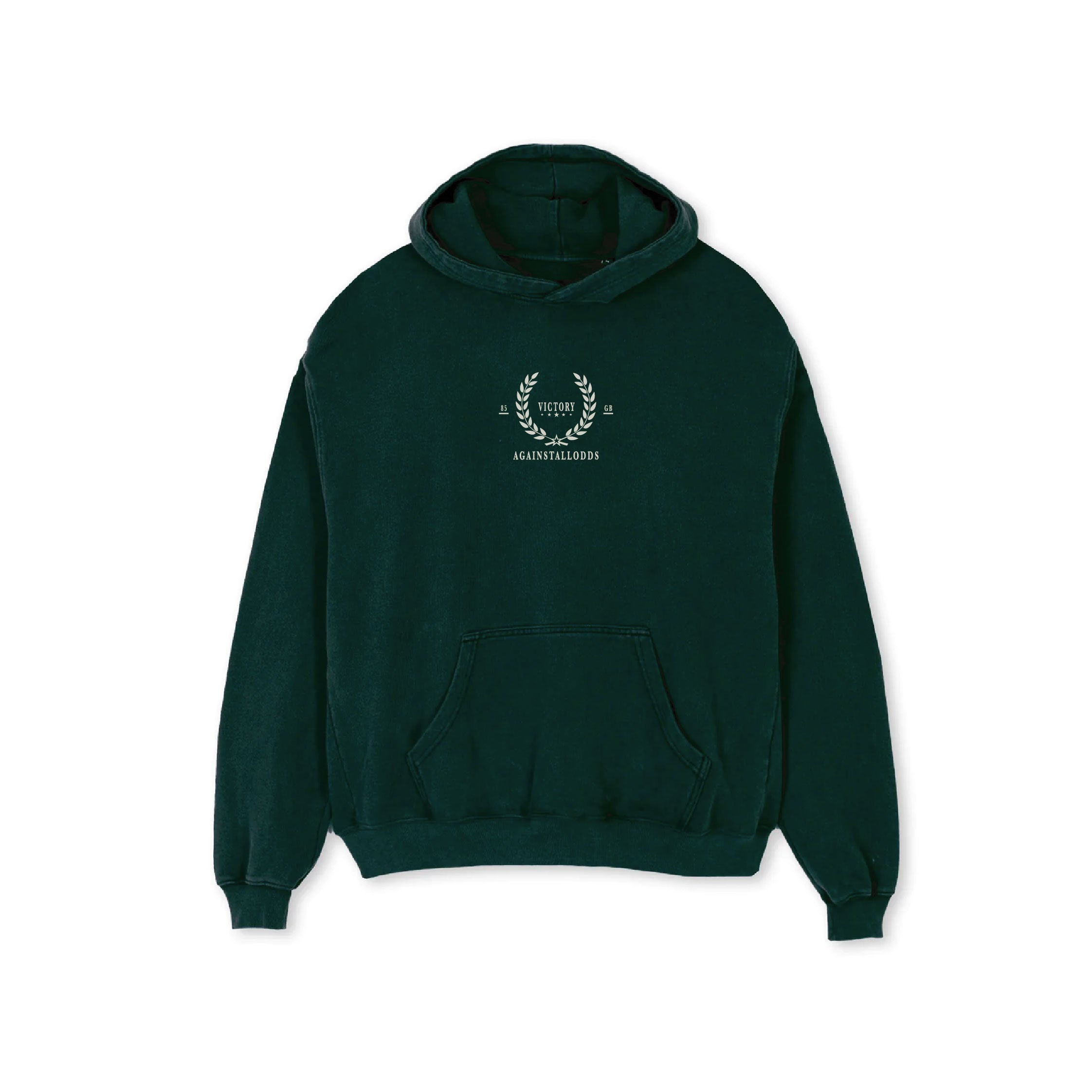 ESTATE OF MIND ULTRA-HEAVYWEIGHT HOODIE - VICTORY - WILD GREEN