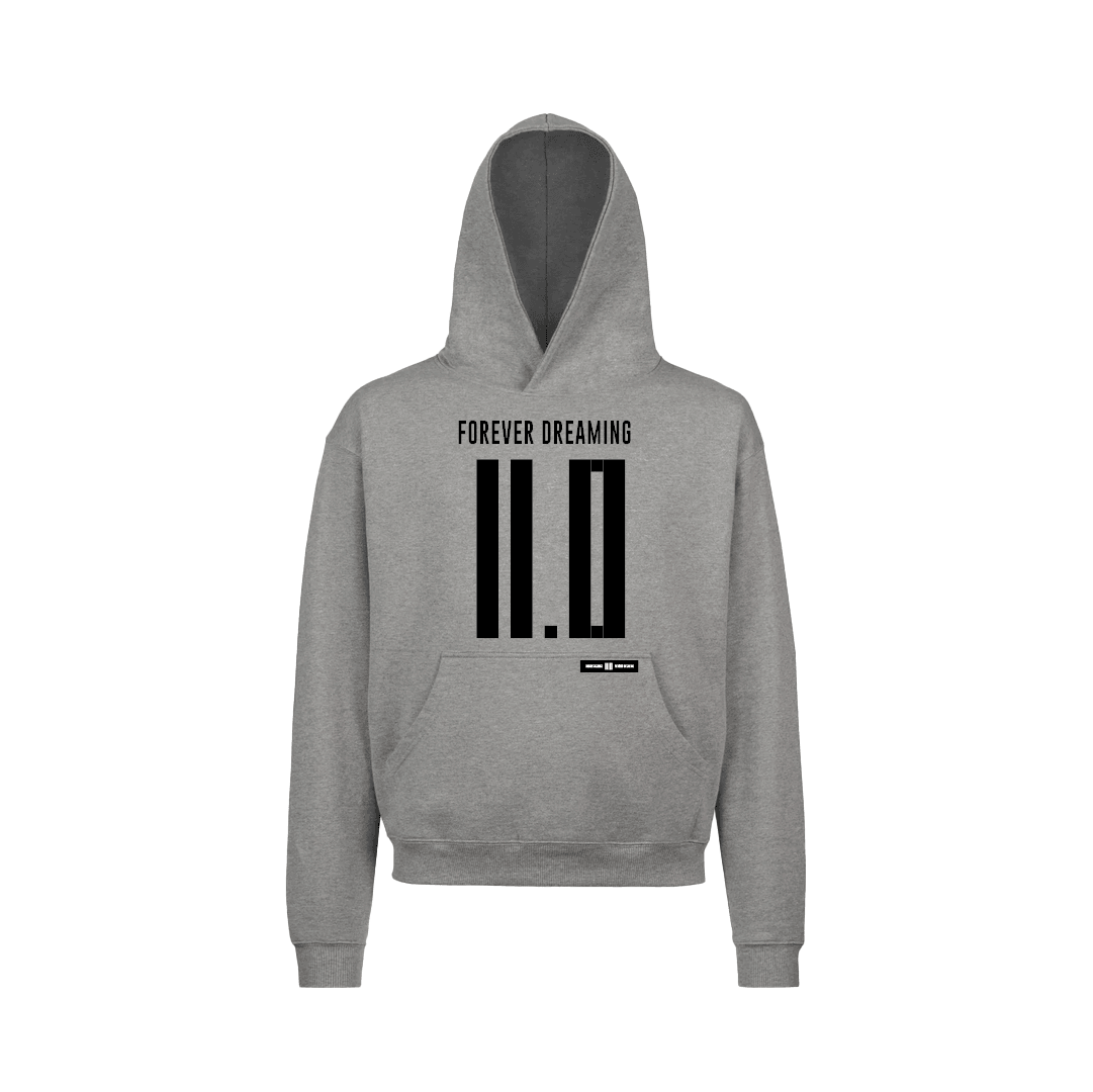 11.0 GREY LUXURY HOODIE