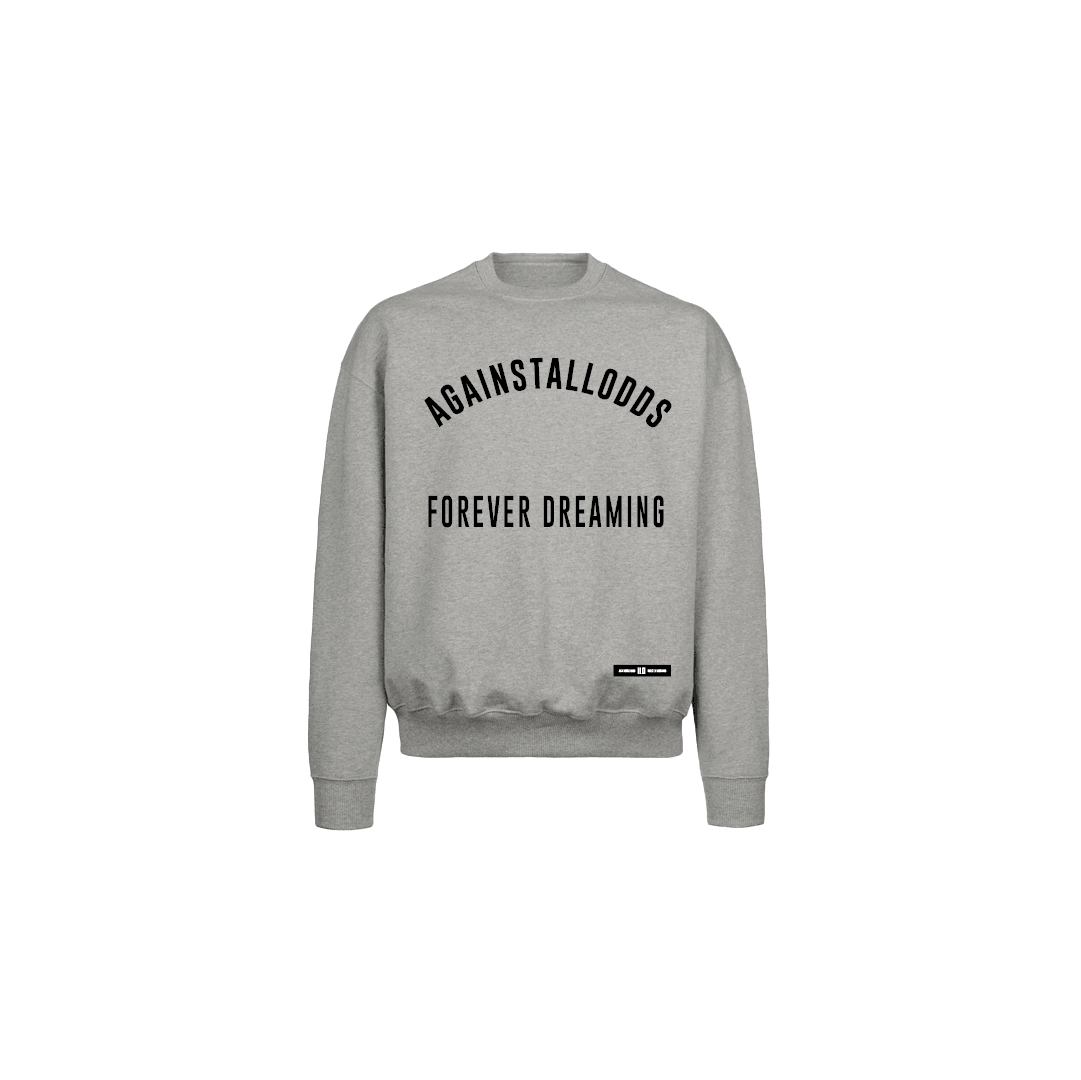COLLEGE GREY LUXURY SWEATSHIRT