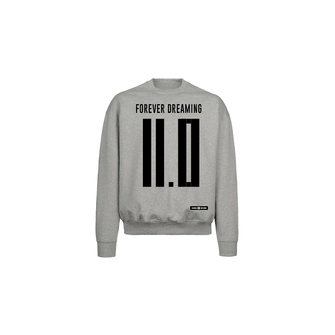 11.0 GREY LUXURY SWEATSHIRT