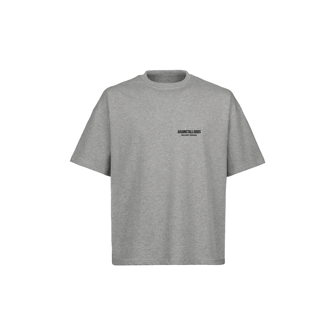 DREAMERS GREY LUXURY BOXY TEE