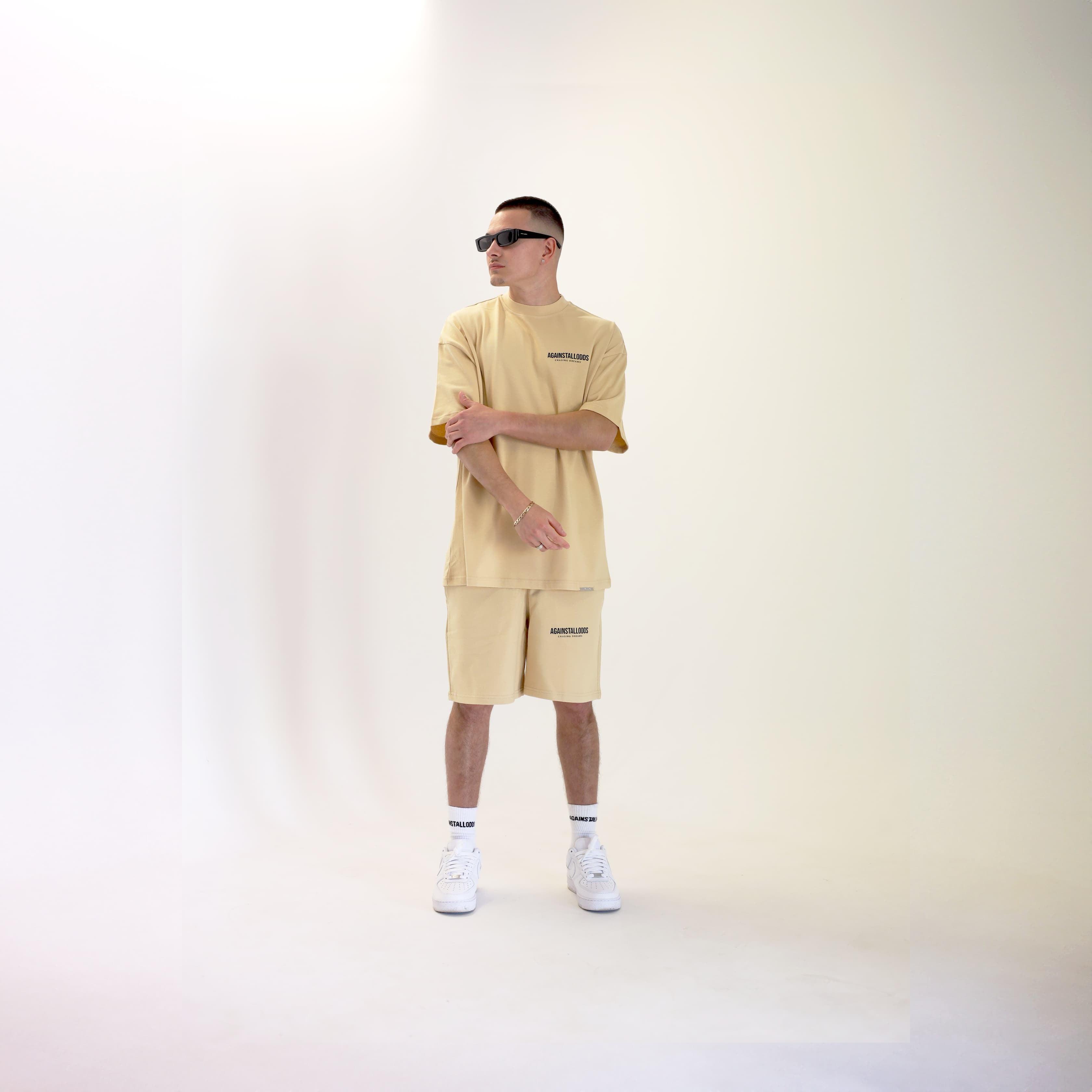 Elevated Series - Sand Luxury Tee