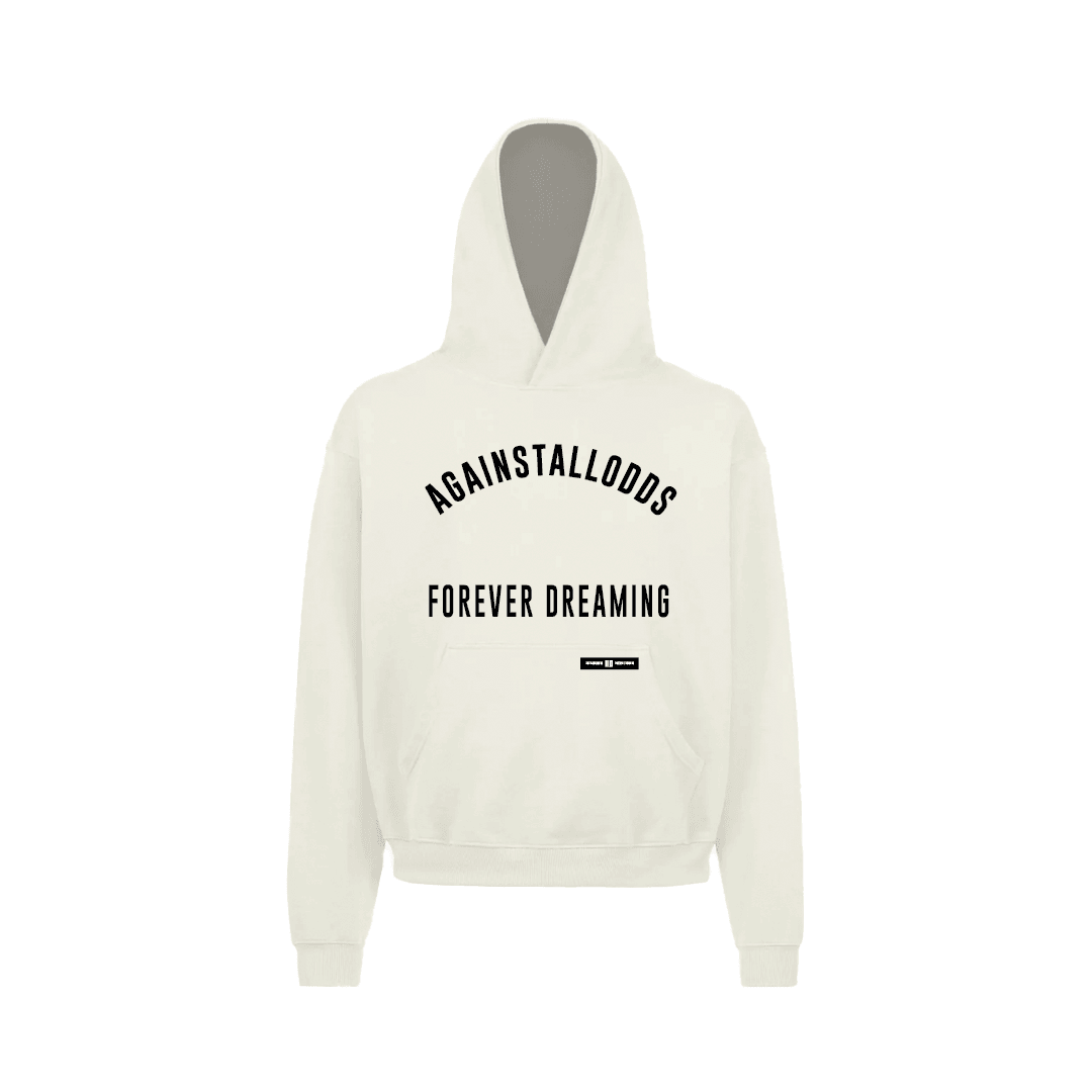 COLLEGE IVORY LUXURY HOODIE
