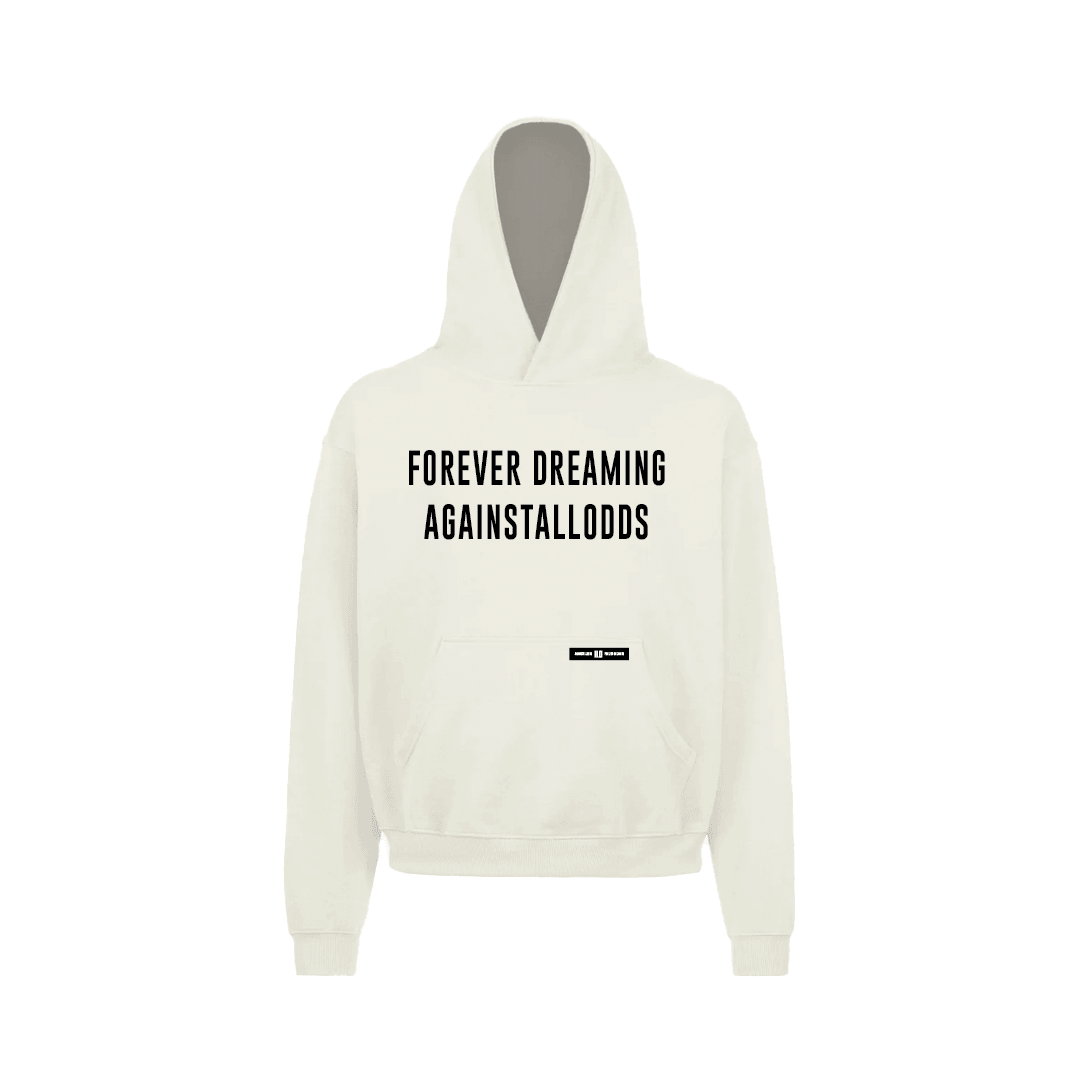 FOREVER DREAMING IVORY LUXURY HOODIE