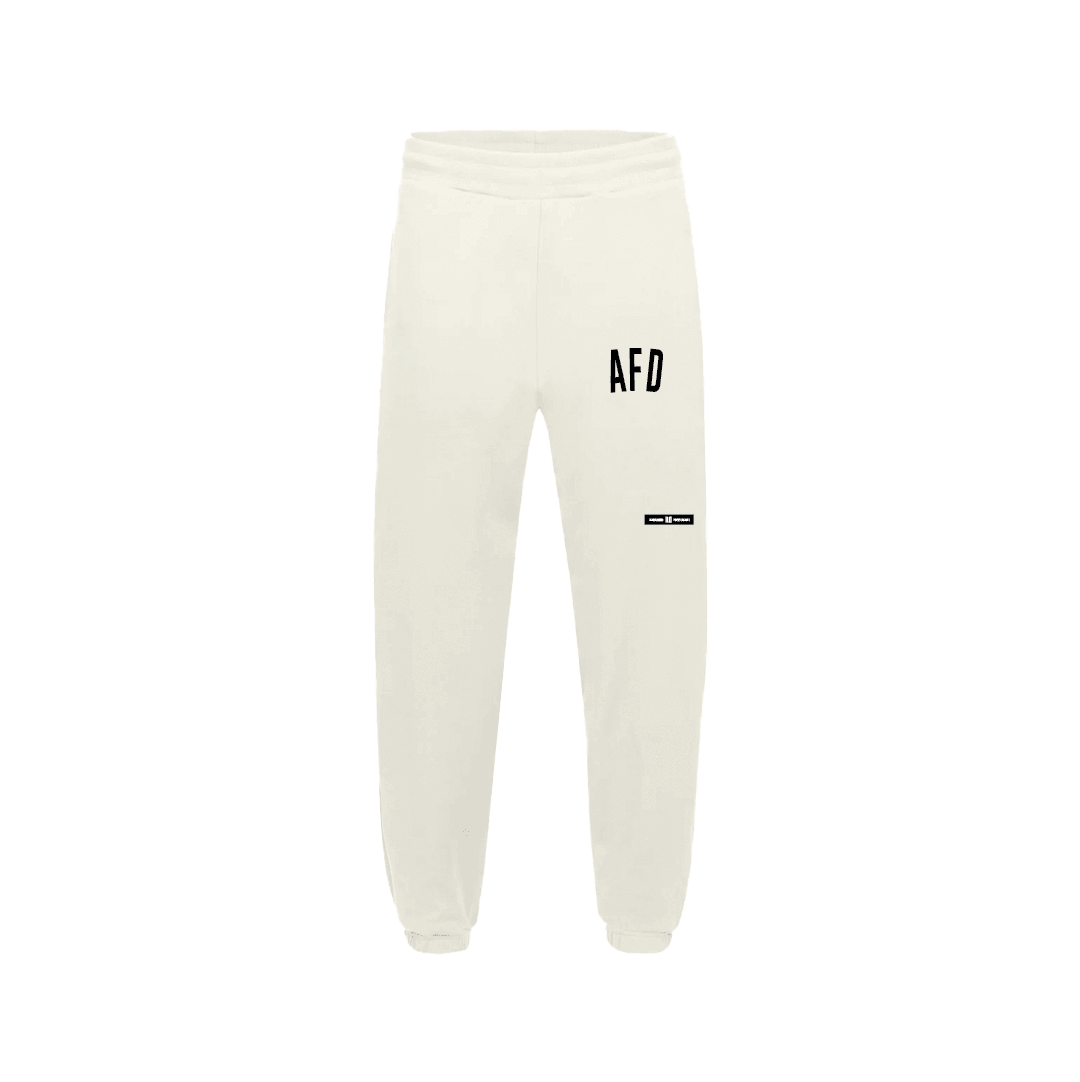 AFD IVORY LUXURY SWEATPANTS