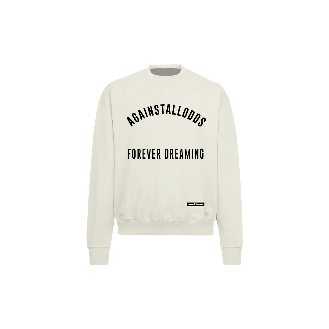 COLLEGE IVORY LUXURY SWEATSHIRT