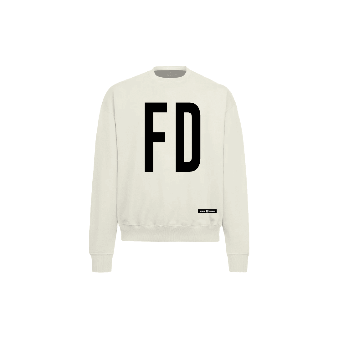FD IVORY LUXURY SWEATSHIRT