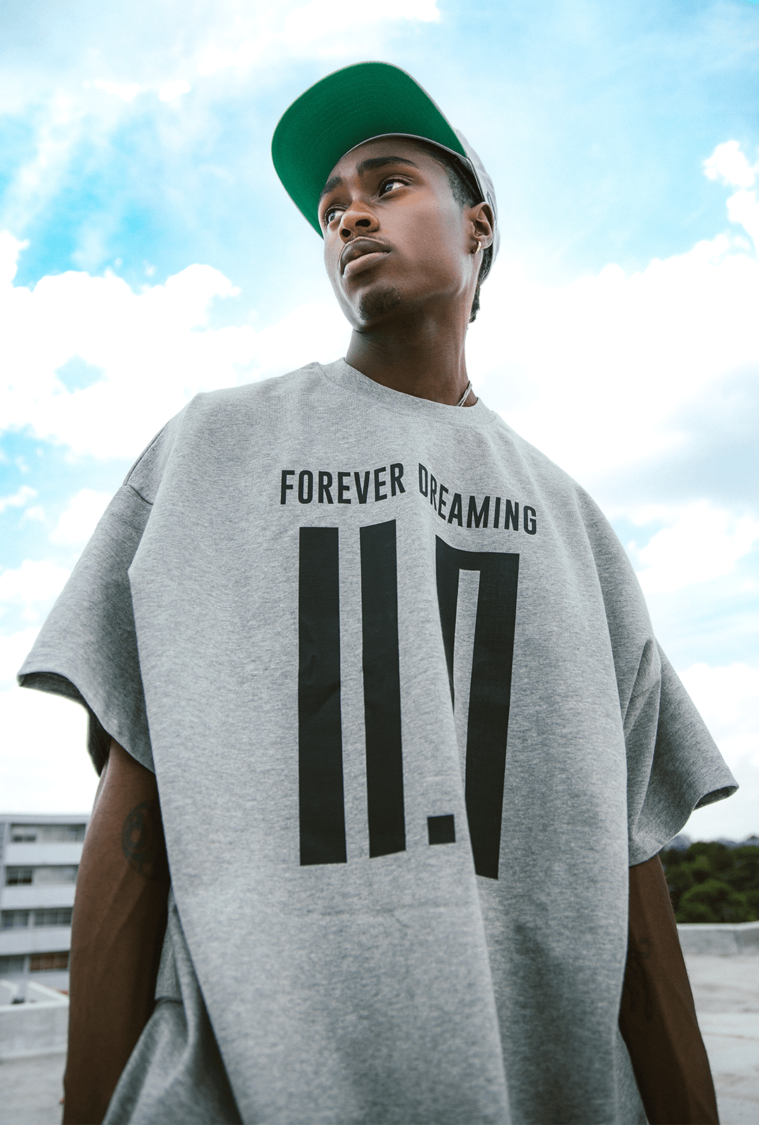 11.0 GREY LUXURY TEE