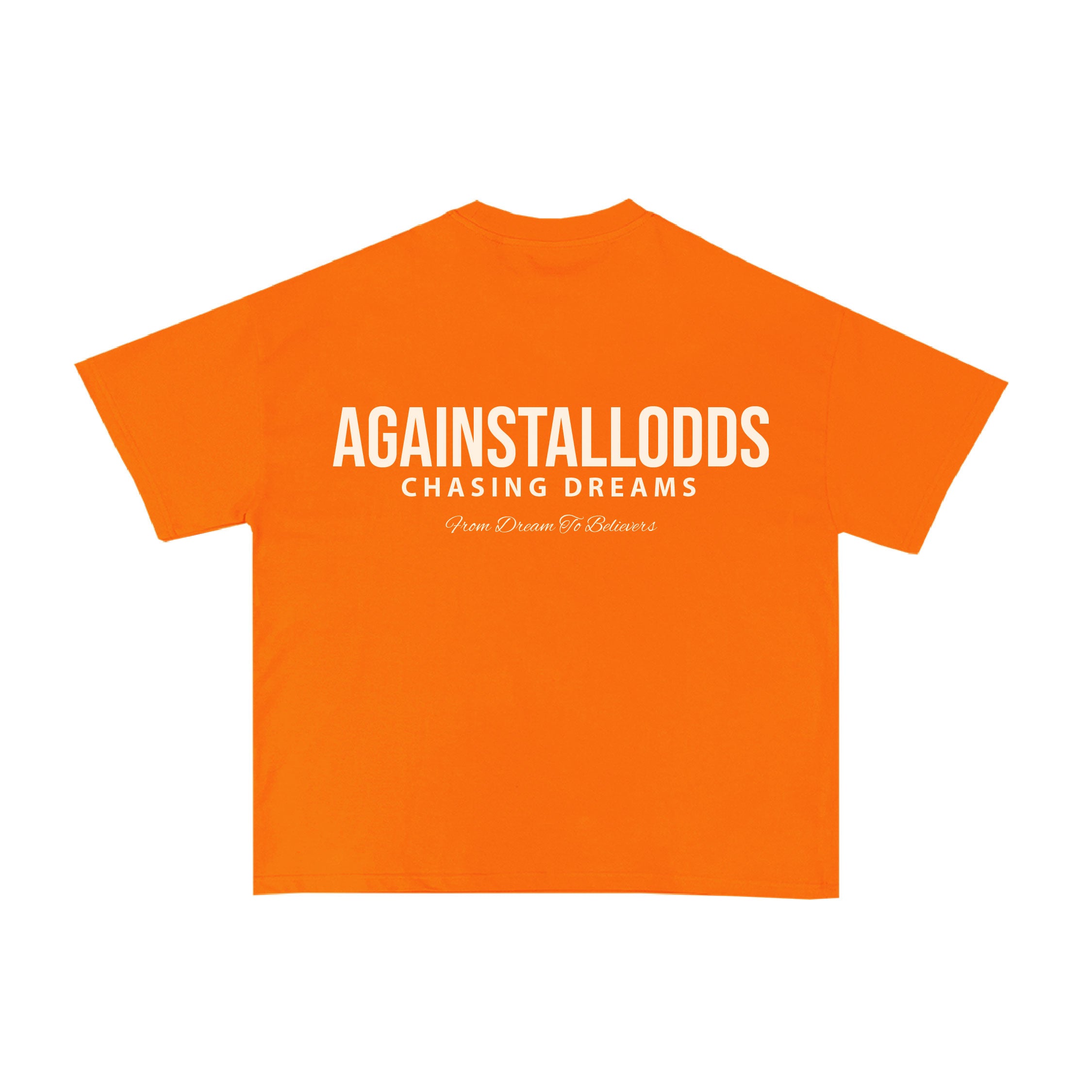SUNSET ULTRA LUXURY TEE - SUNSET ORANGE