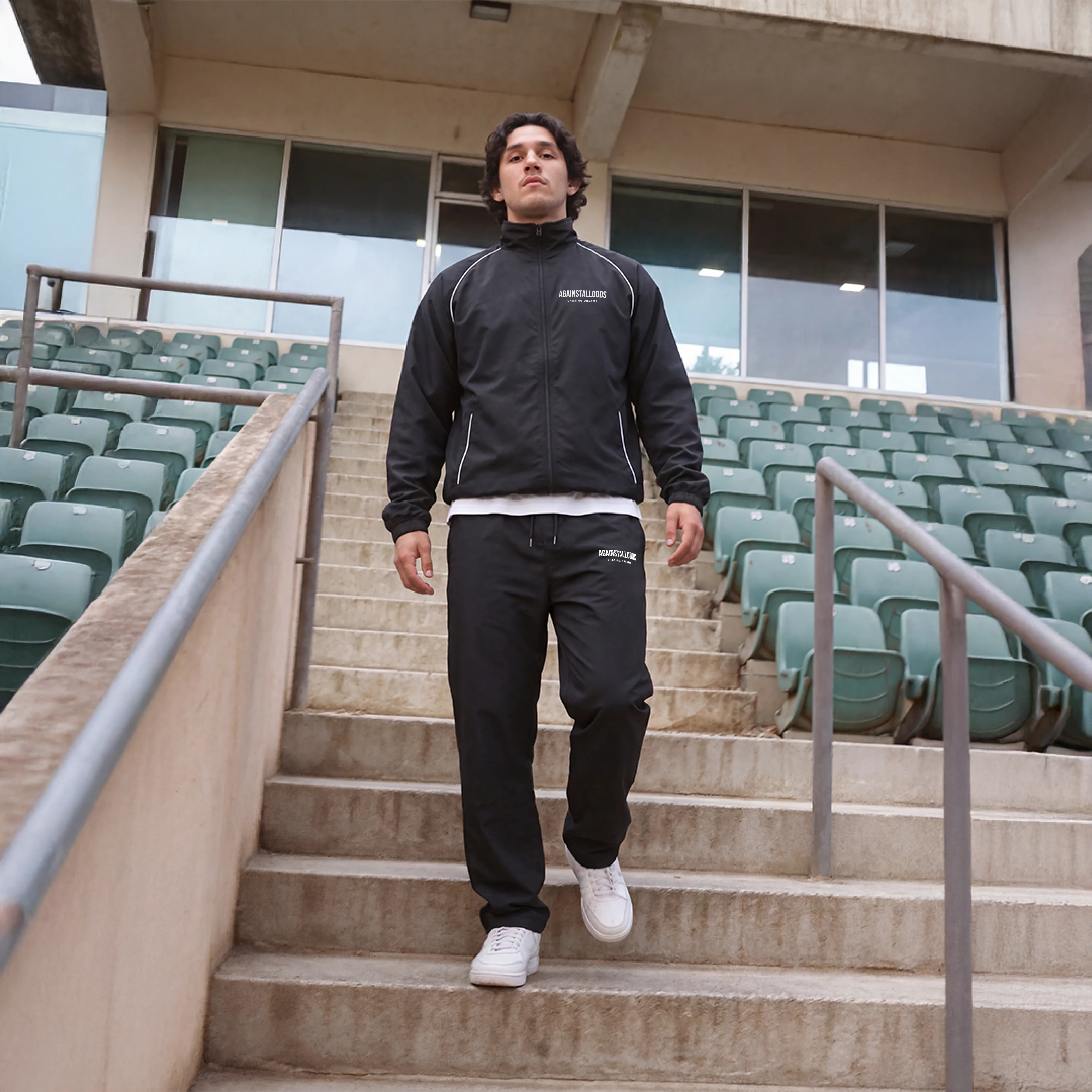 CLUB TRACKSUIT JACKET - BLACK