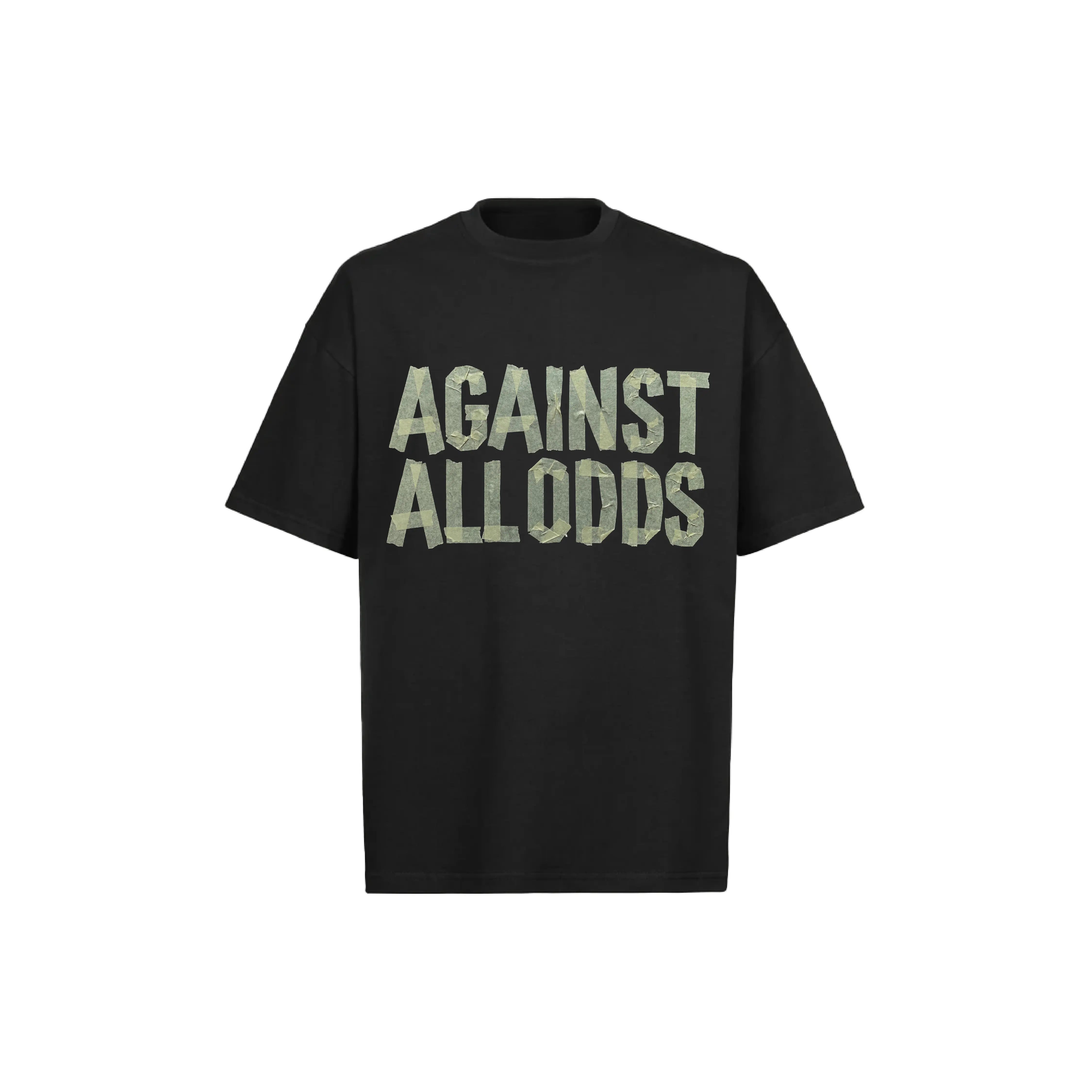 TAPED UP TEE - BLACK