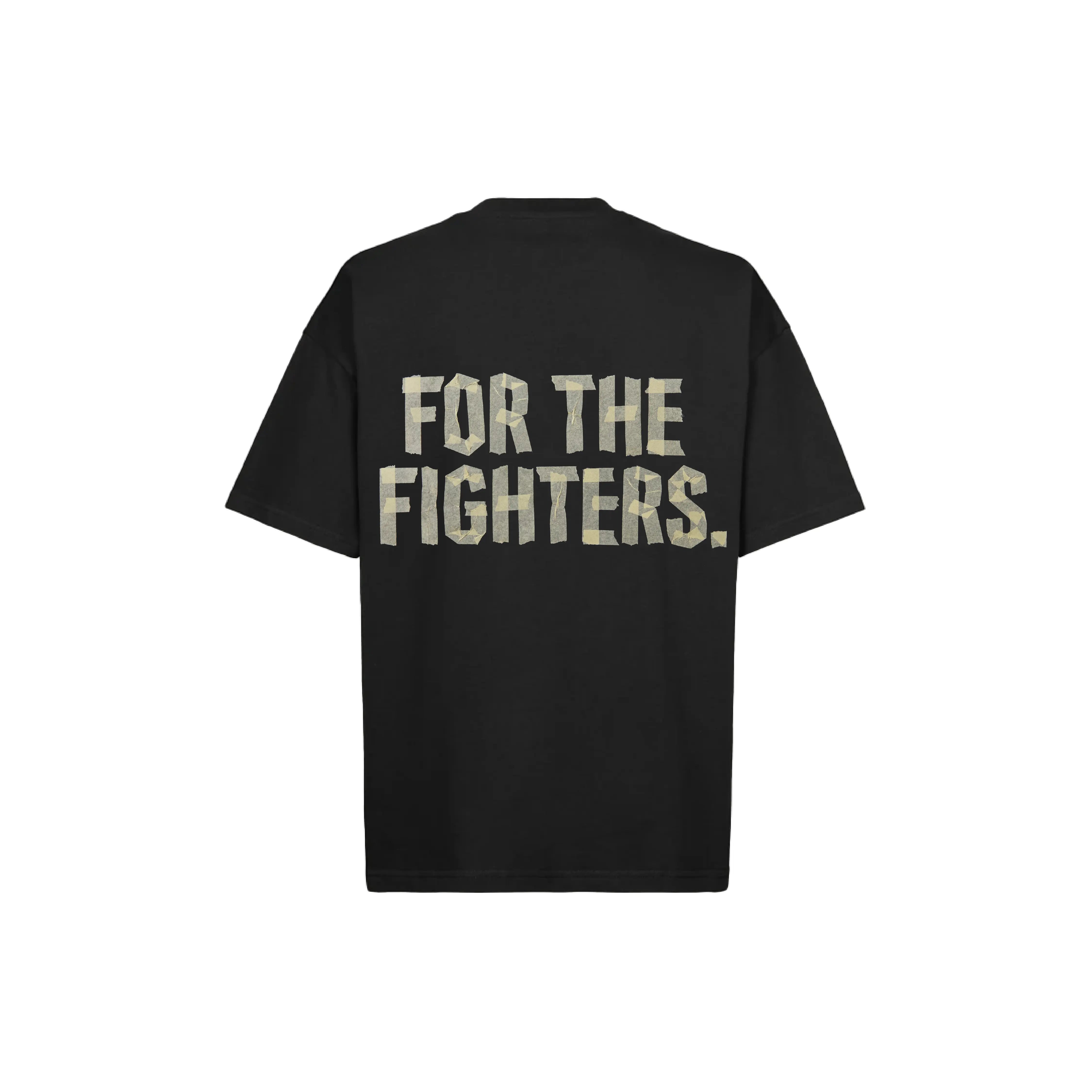 TAPED UP TEE - BLACK