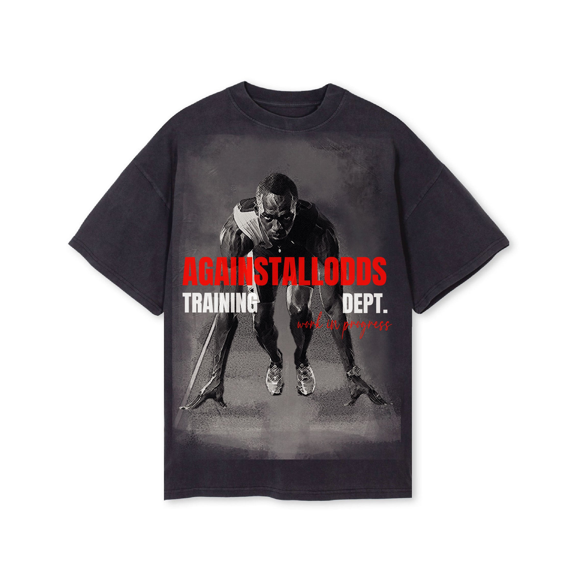 TRAINING DEPT. TEE - VINTAGE BLACK