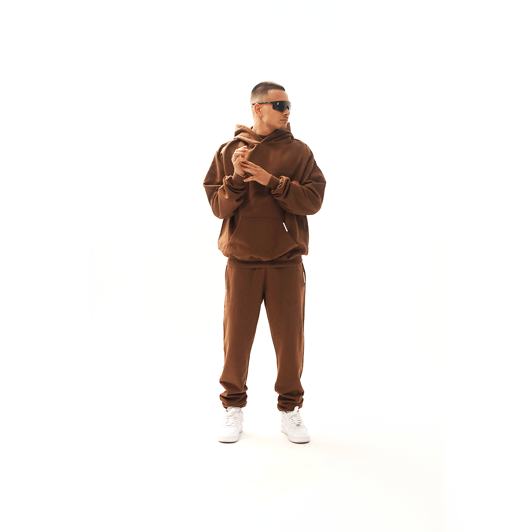 Branded Blank - Brown Luxury Hoodie