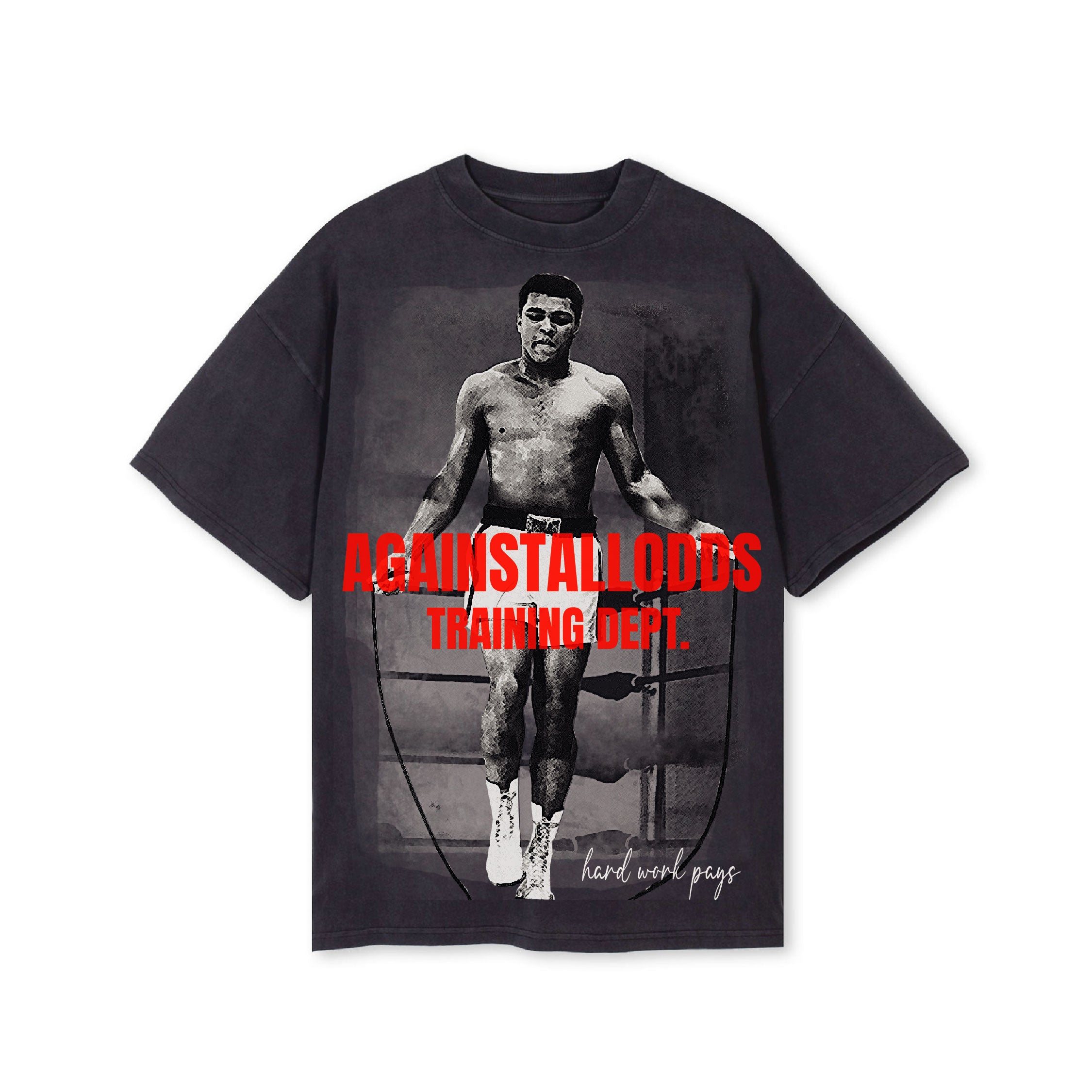 TRAINING DEPT. TEE - VINTAGE BLACK