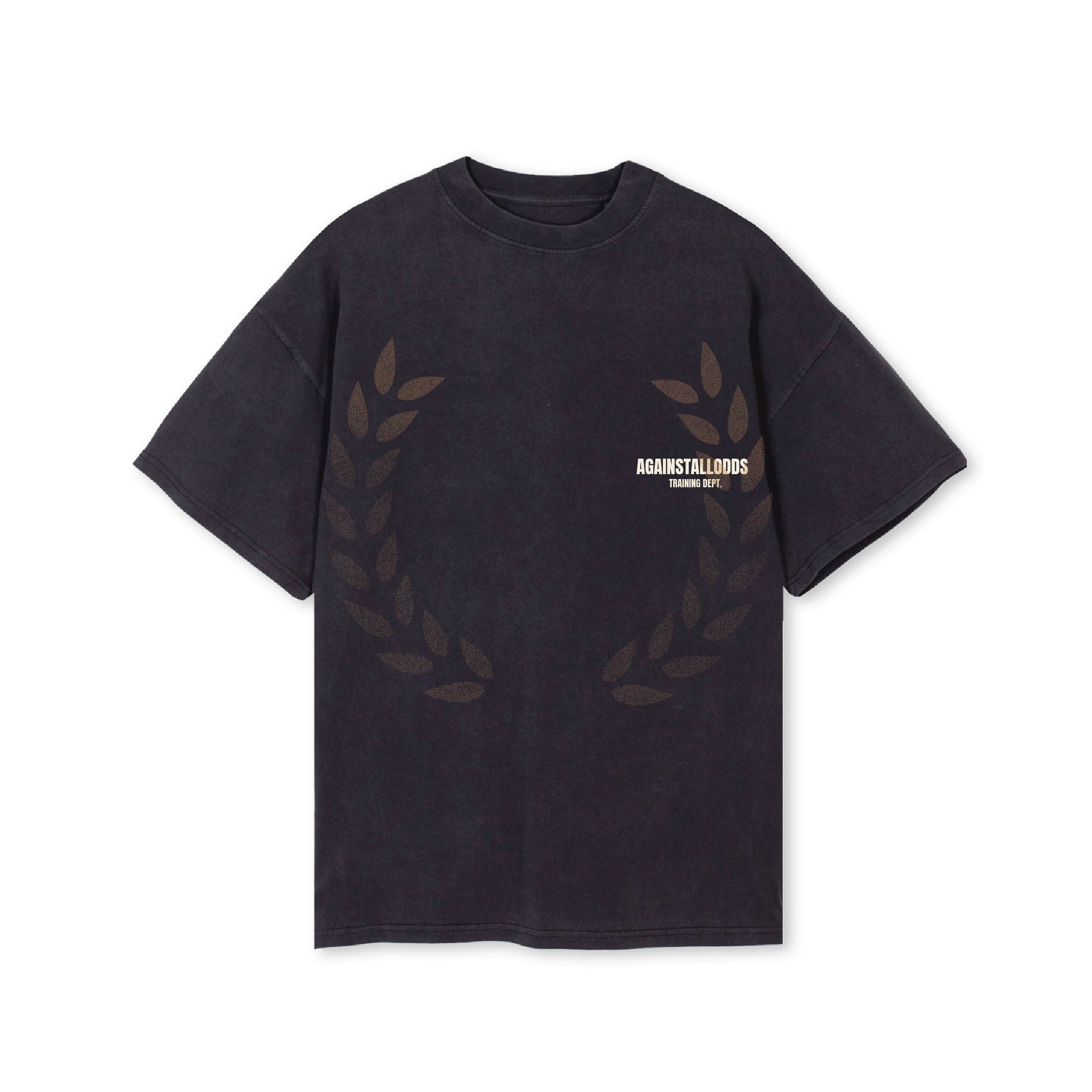 TRAINING DEPT. TEE - VINTAGE BLACK