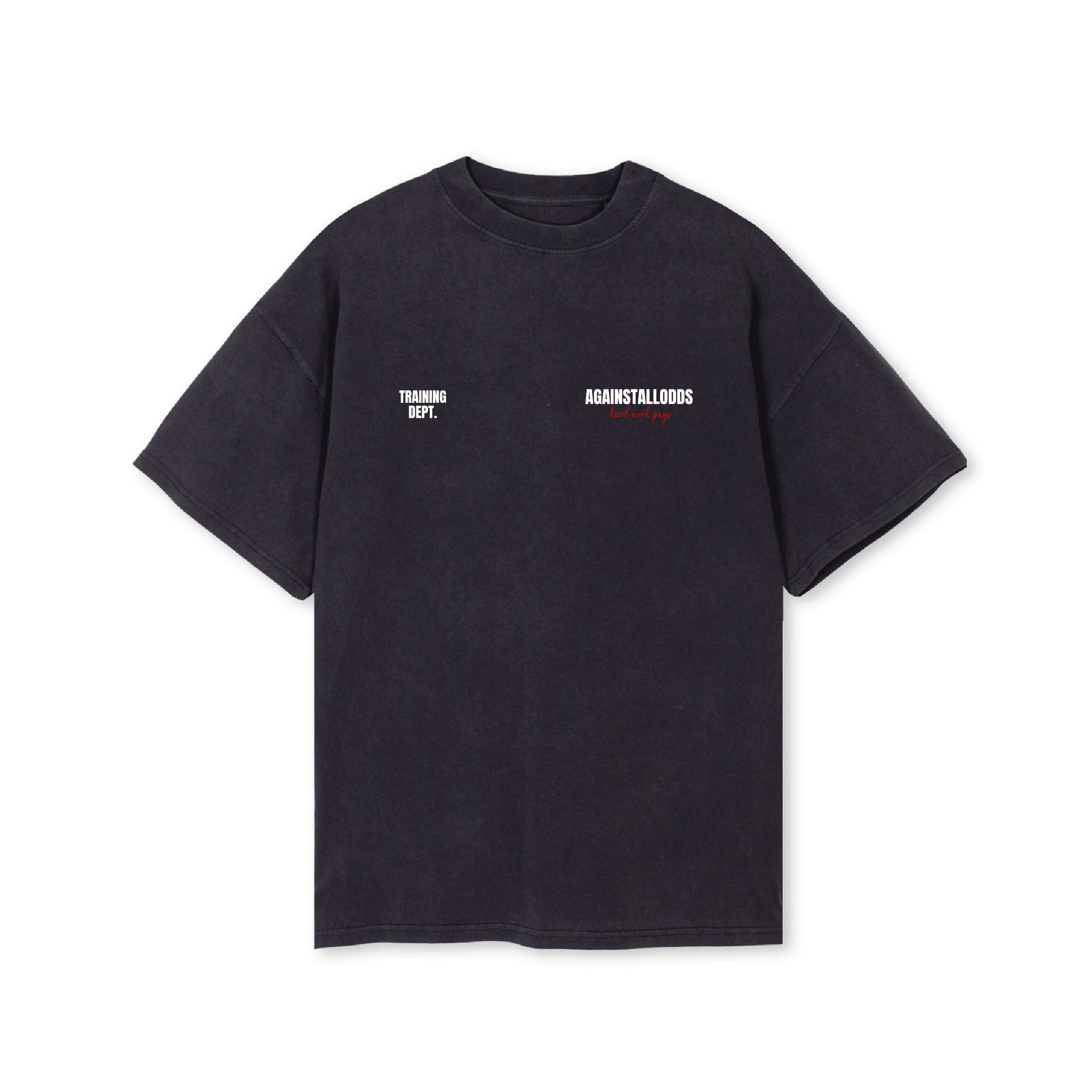 TRAINING DEPT. TEE - VINTAGE BLACK