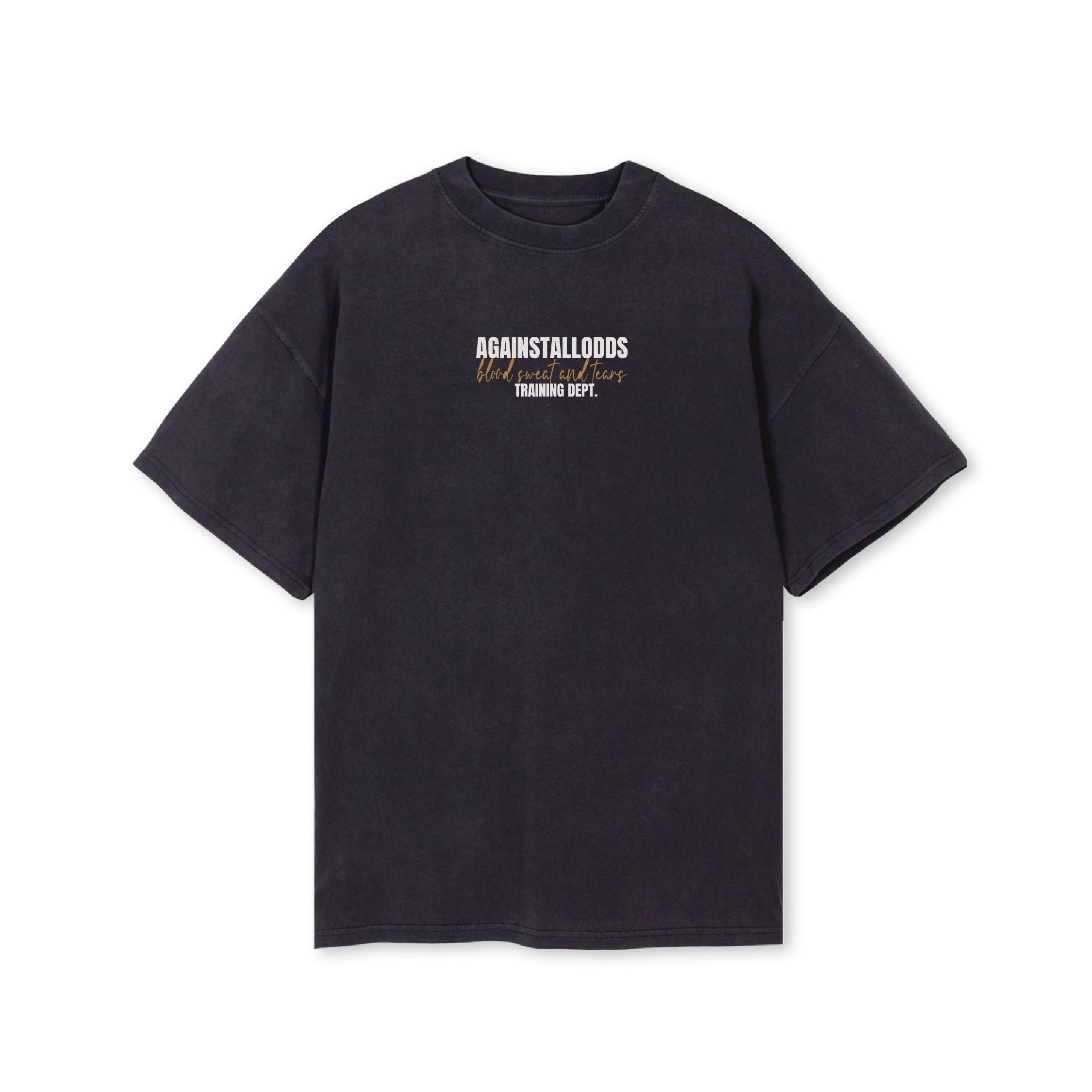 TRAINING DEPT. TEE - VINTAGE BLACK