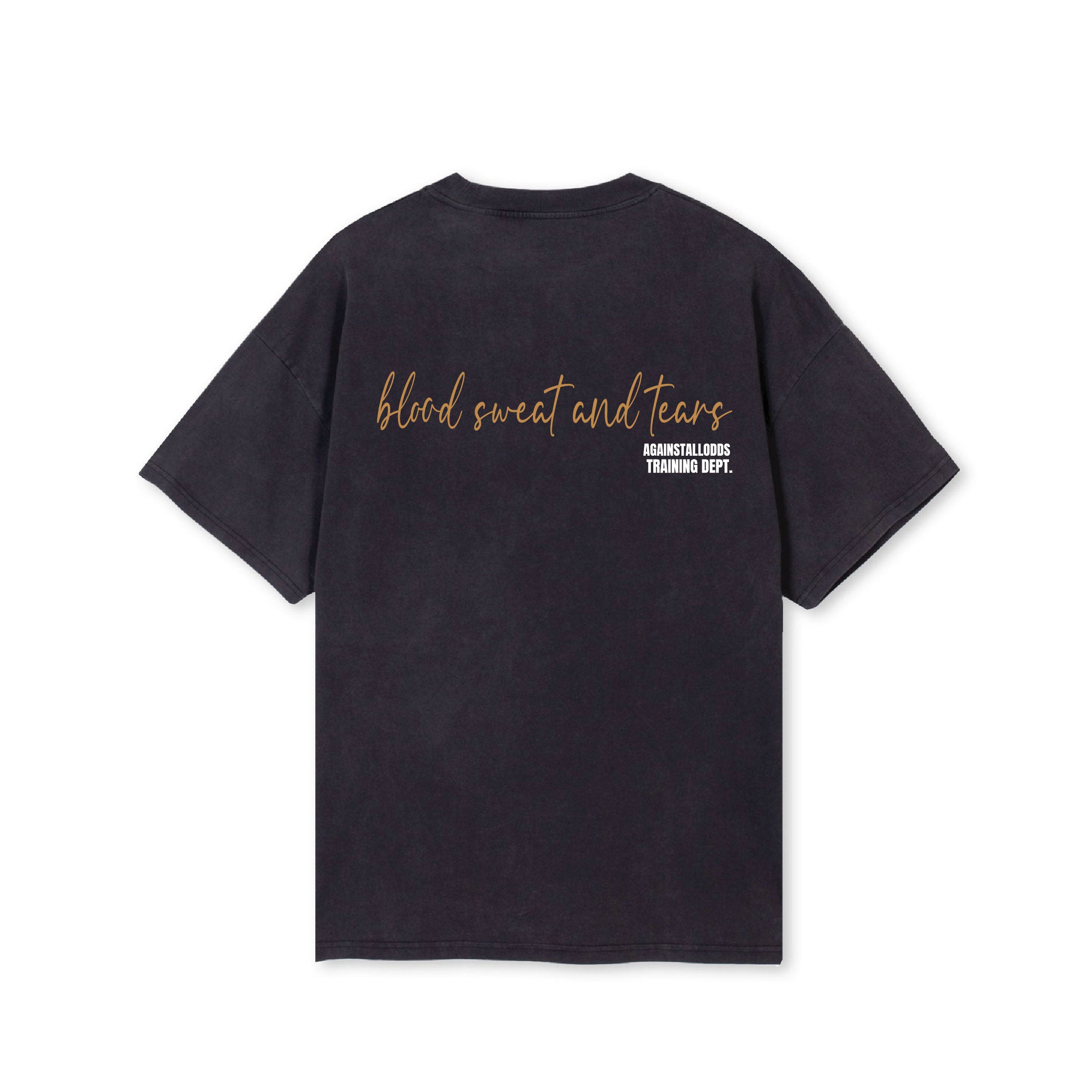TRAINING DEPT. TEE - VINTAGE BLACK