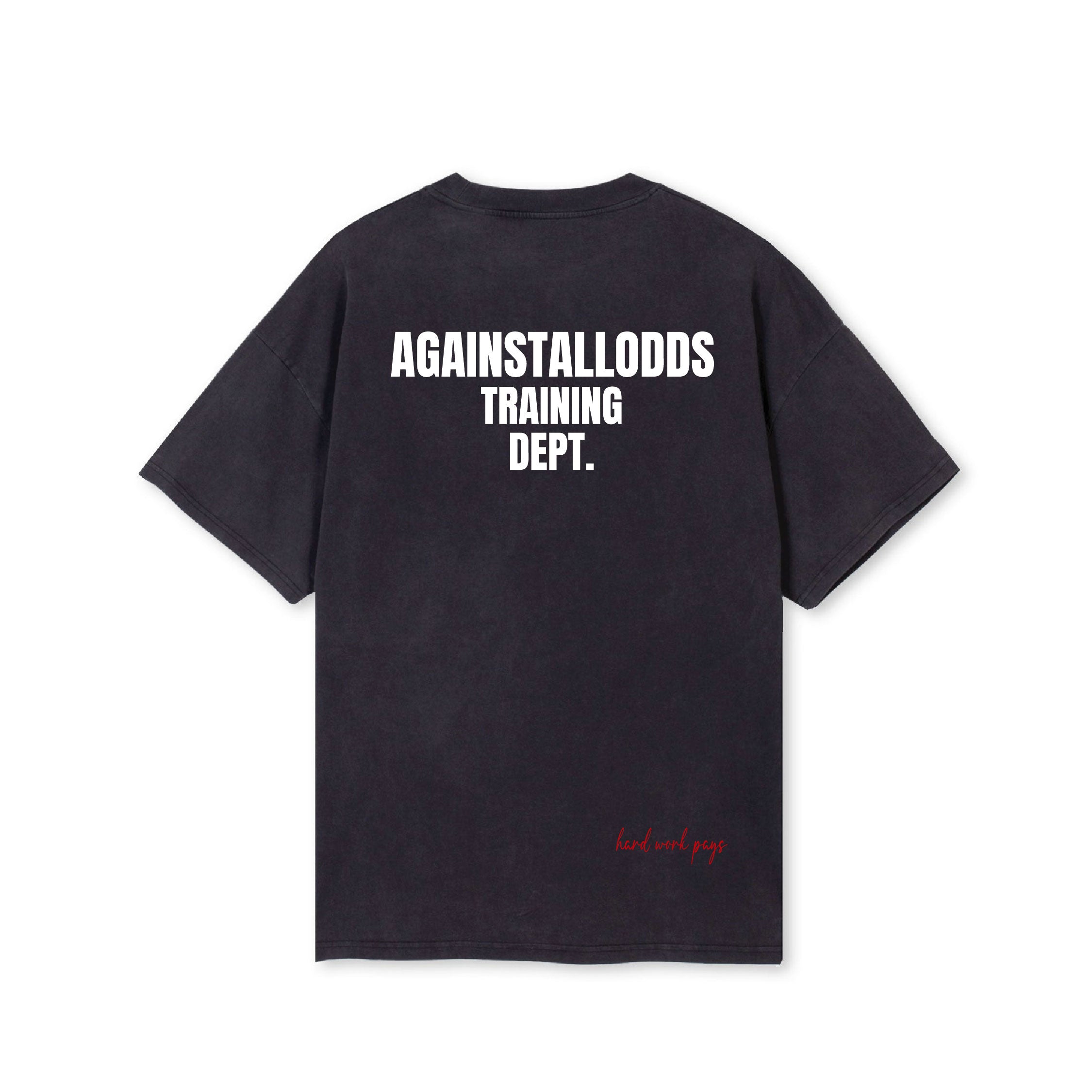 TRAINING DEPT. TEE - VINTAGE BLACK