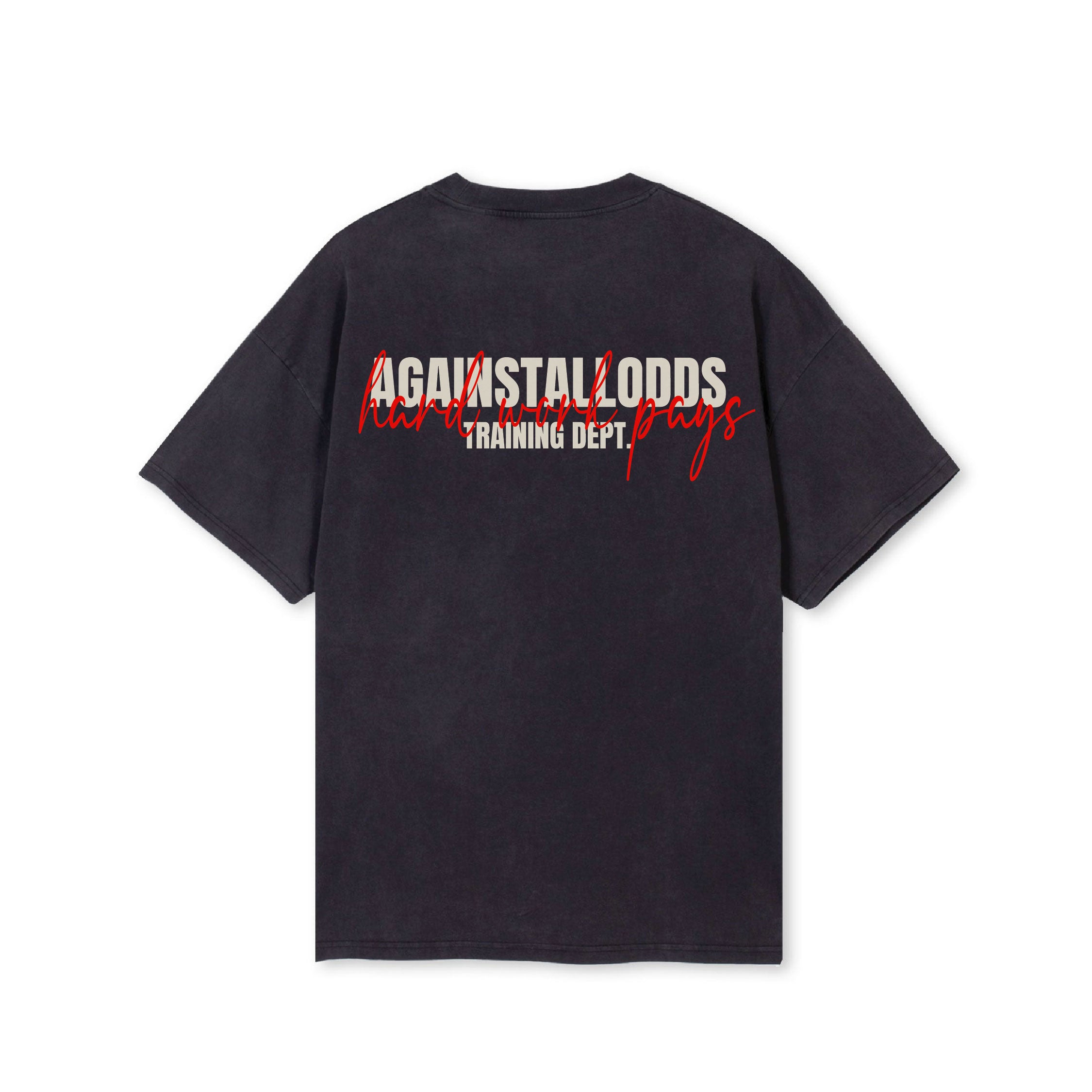 TRAINING DEPT. TEE - VINTAGE BLACK