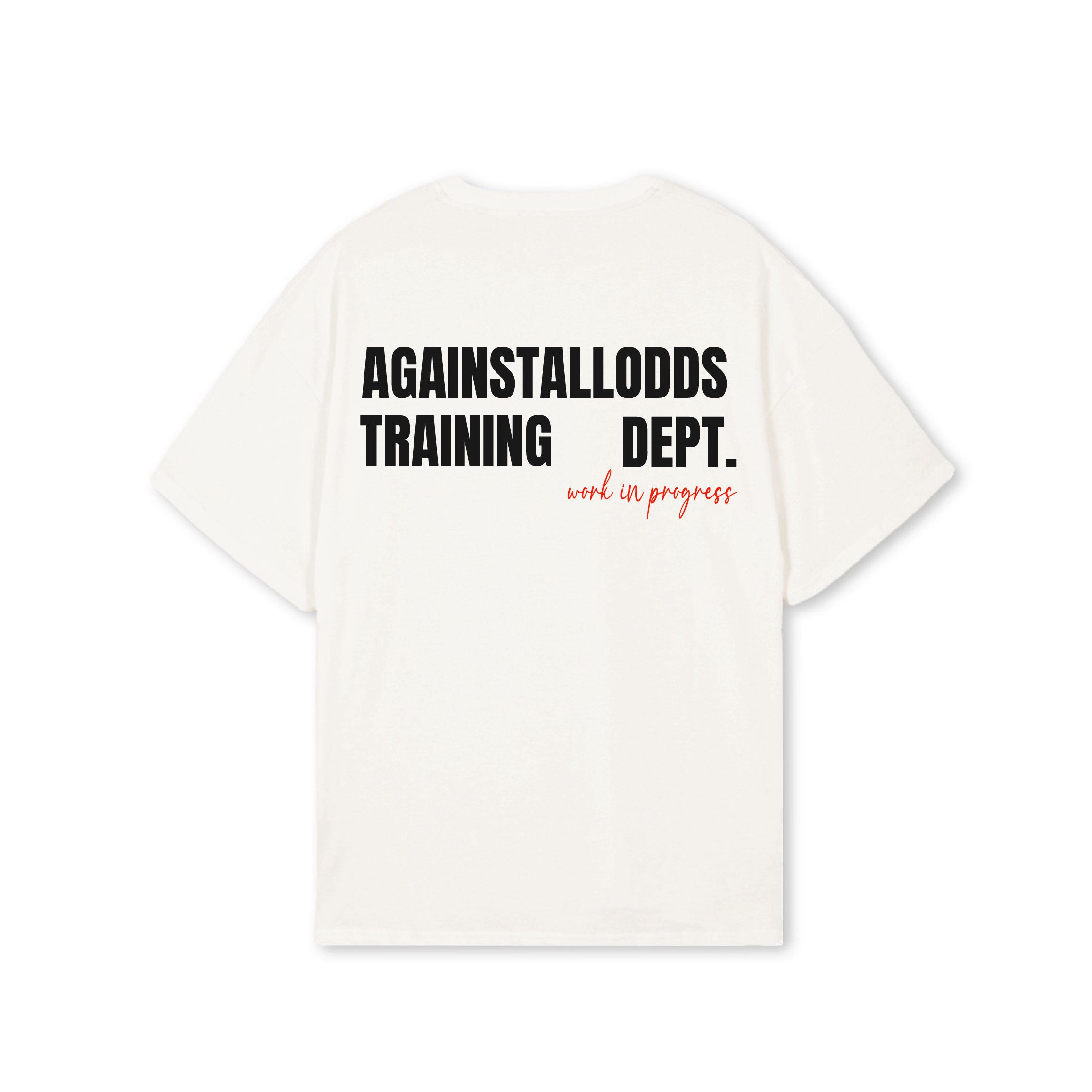 TRAINING DEPT. TEE - VINTAGE WHITE