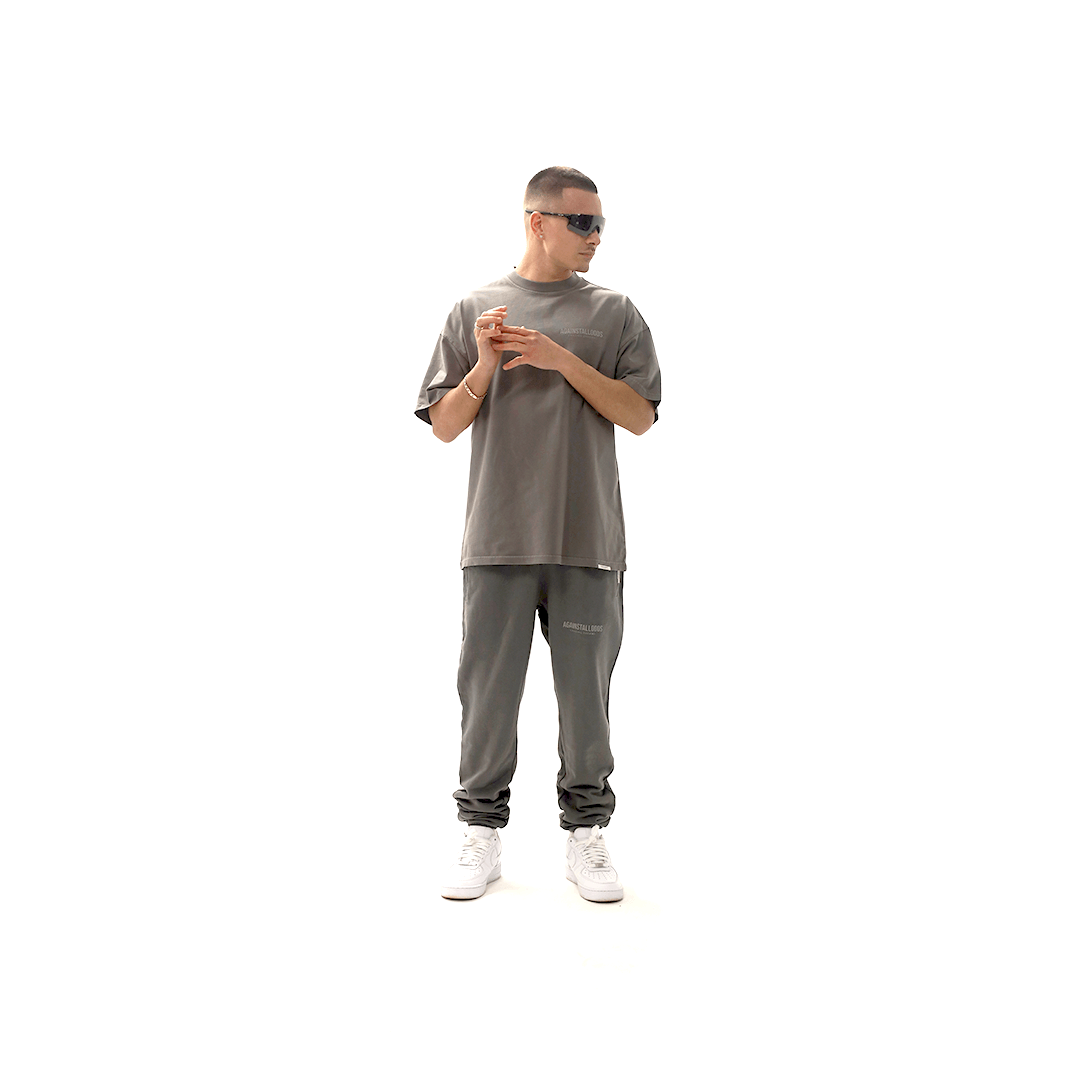 Branded Blank - Graphite Luxury Tee