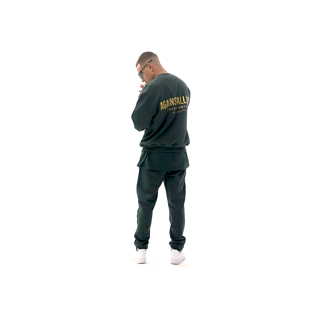 Elevated Series - Royal Green Luxury Sweatshirt