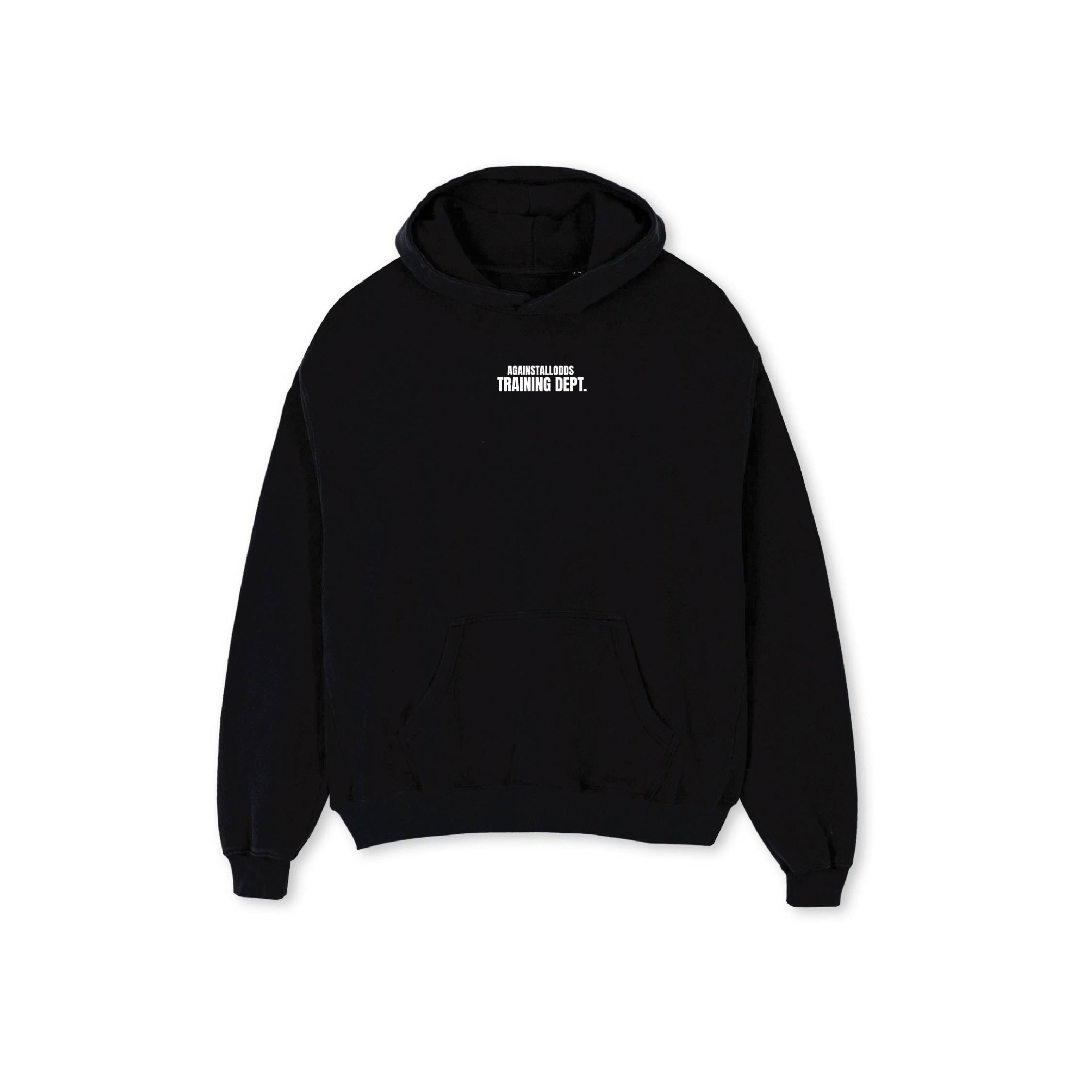 TRAINING DEPT. HOODIE - BLACK